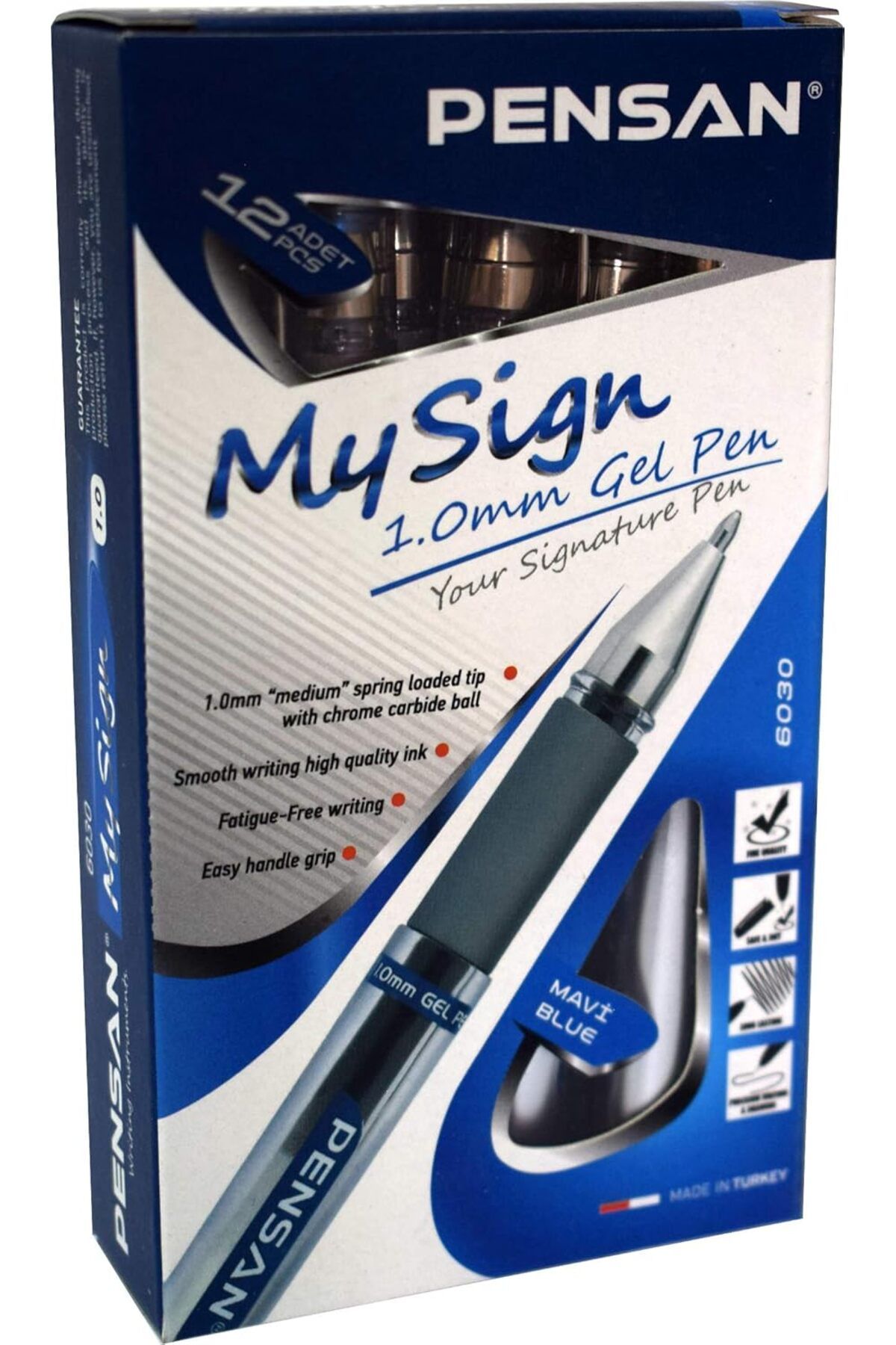 STOREMAX srhtDS My Sıgn Jel Roller Kalem Mavi 1Mm 12'li - PE06030RKMA Desing 266450