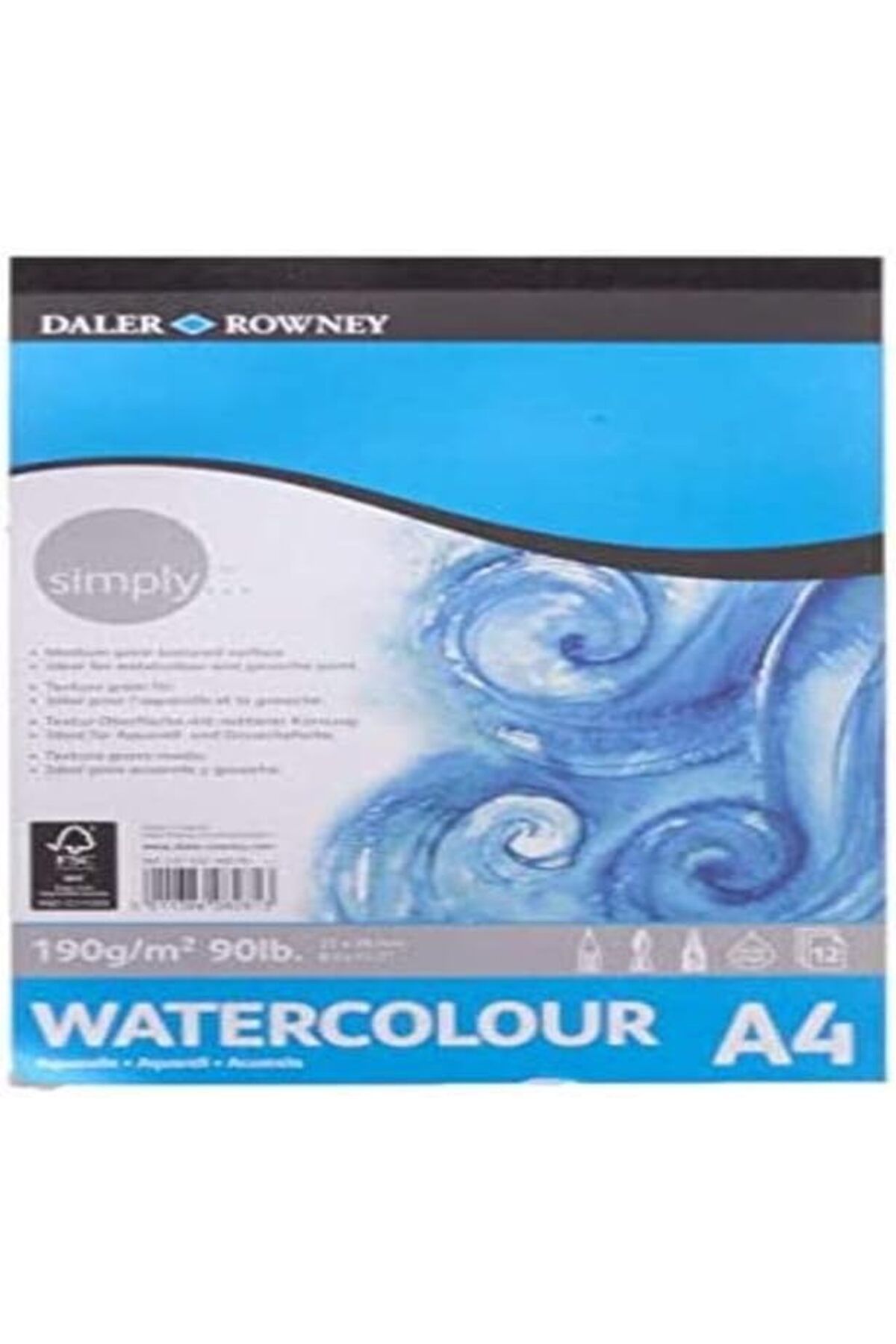 STOREMAX htpshopmx Rowney Simply Suluboya Defteri A4 190gr 12 Y str http 1092444