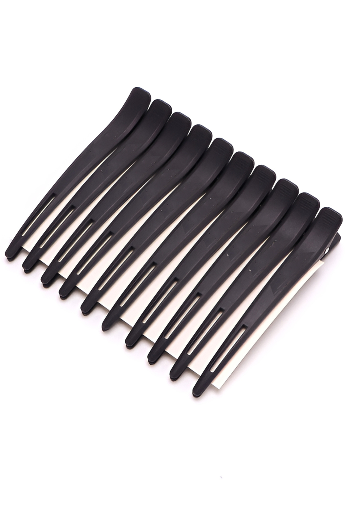 Transformacion-Agrafe de păr profesionale 12 bucăți - Barrette din plastic carbon ( 721370 ) 2