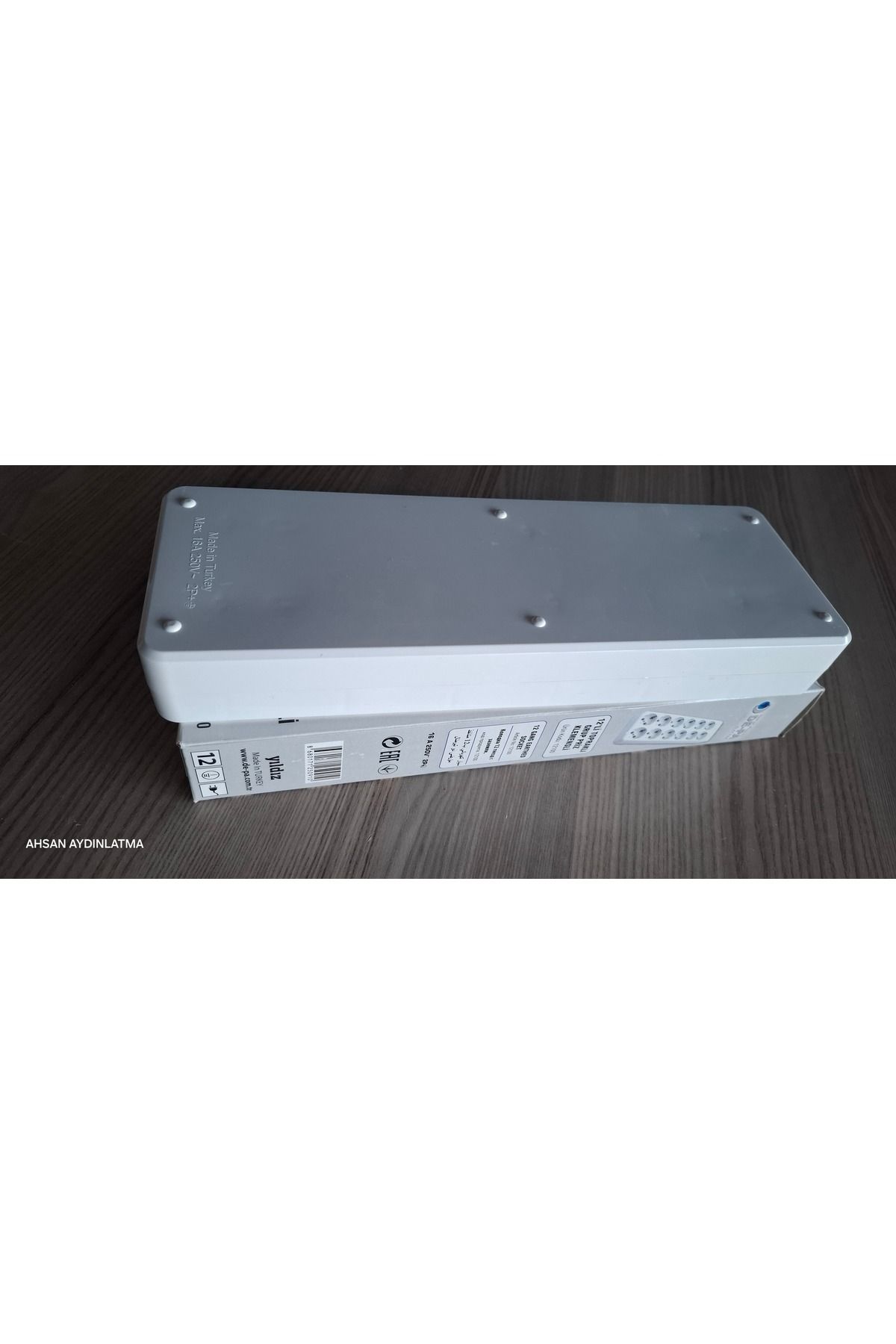 Depa-12 Group Socket Multiplier Adapter with Terminal Block White 3