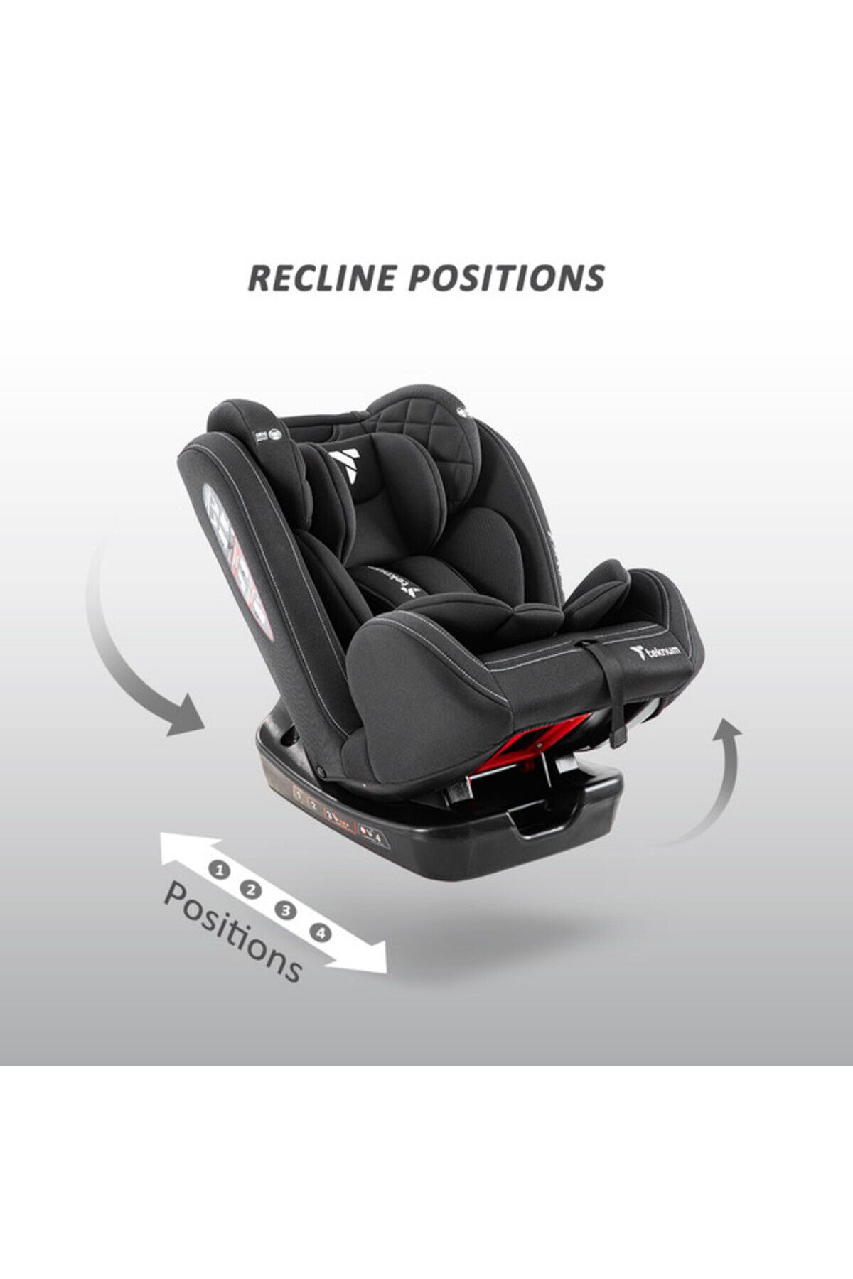 TEKNUM-Teknum Evolve 2 Car Seat 0-12yrs - Black 3