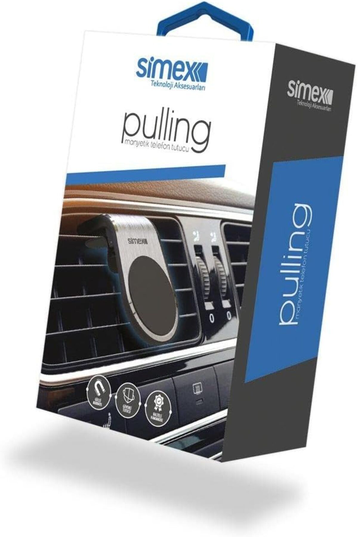 STOREMAX htpshopmx Telefon Tutucu Petege Takmali Miknatisli ST-201 Pulling Siyah str http 1092444