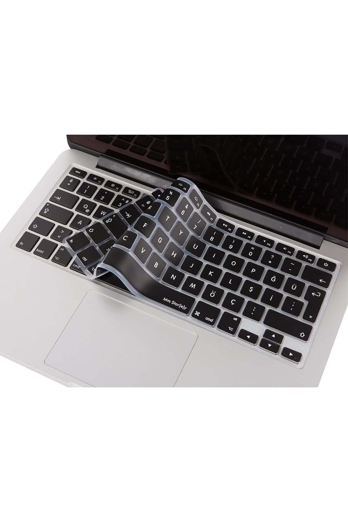 STOREMAX lbstorex Klavye Koruyucu Macbook Klavye Air Pro (Türkçe Q) (Eski USB'li Model 2008/2017) ile Uyuml