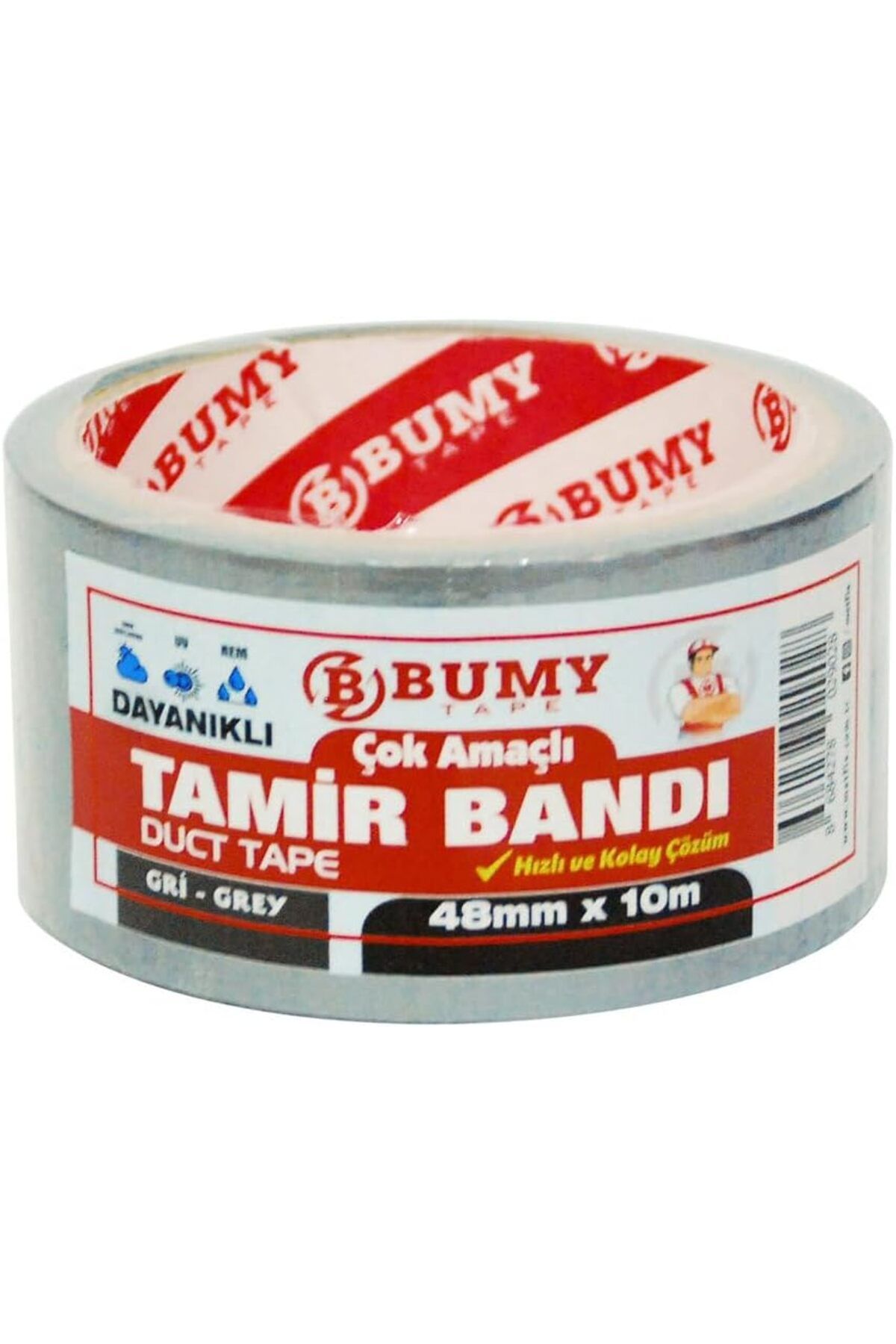 MCreative TAMİR BANDI 48 MM X 10 MT/GRİ