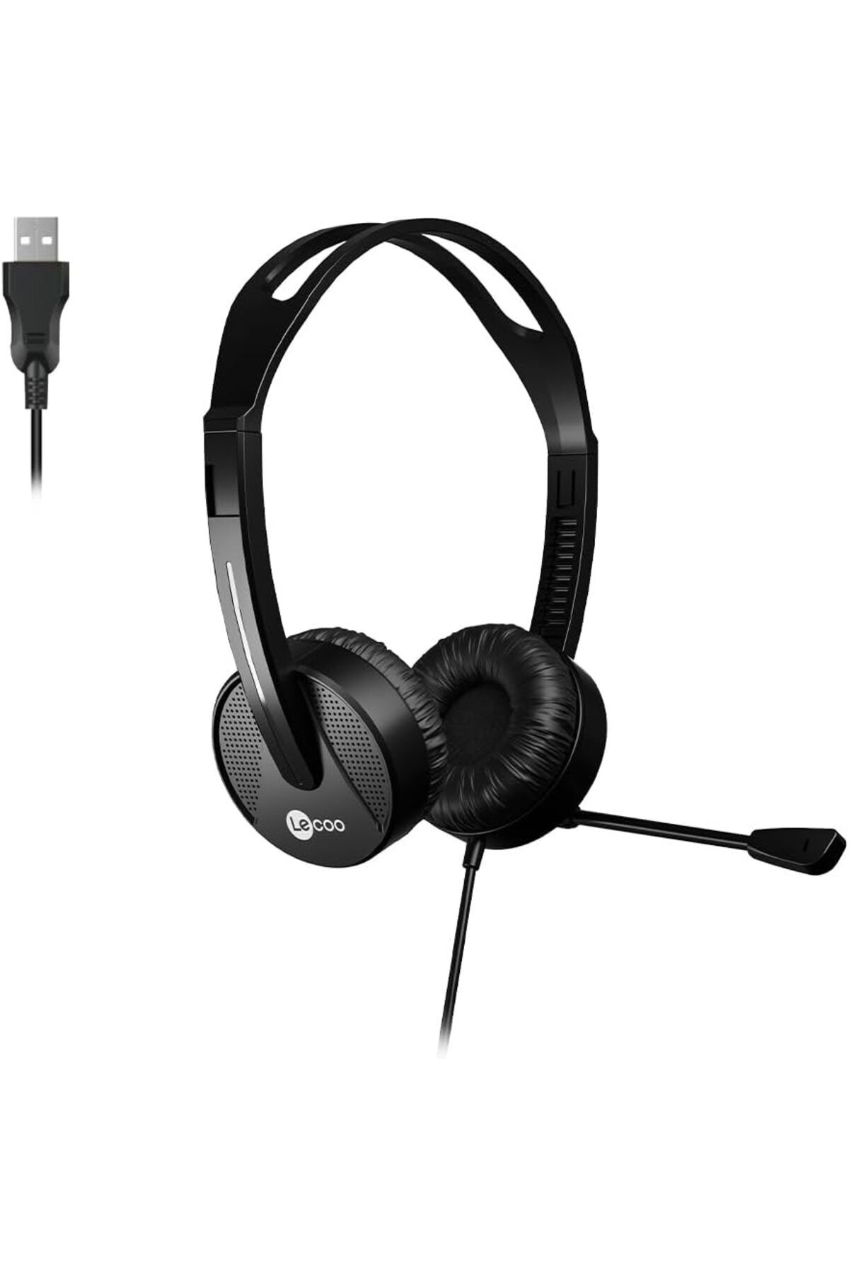 STOREMAX mrttnca HT106 USB Kablolu Mikrofonlu Kulak Üstü Kulaklık - PC, Laptop, Tablet, Telefon Uyumlu, Er