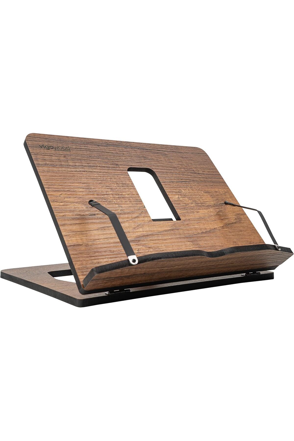 STOREMAX lbstorex Wood Kitap Okuma Standı, Tablet Standı (Ceviz) Newdsng 1116818