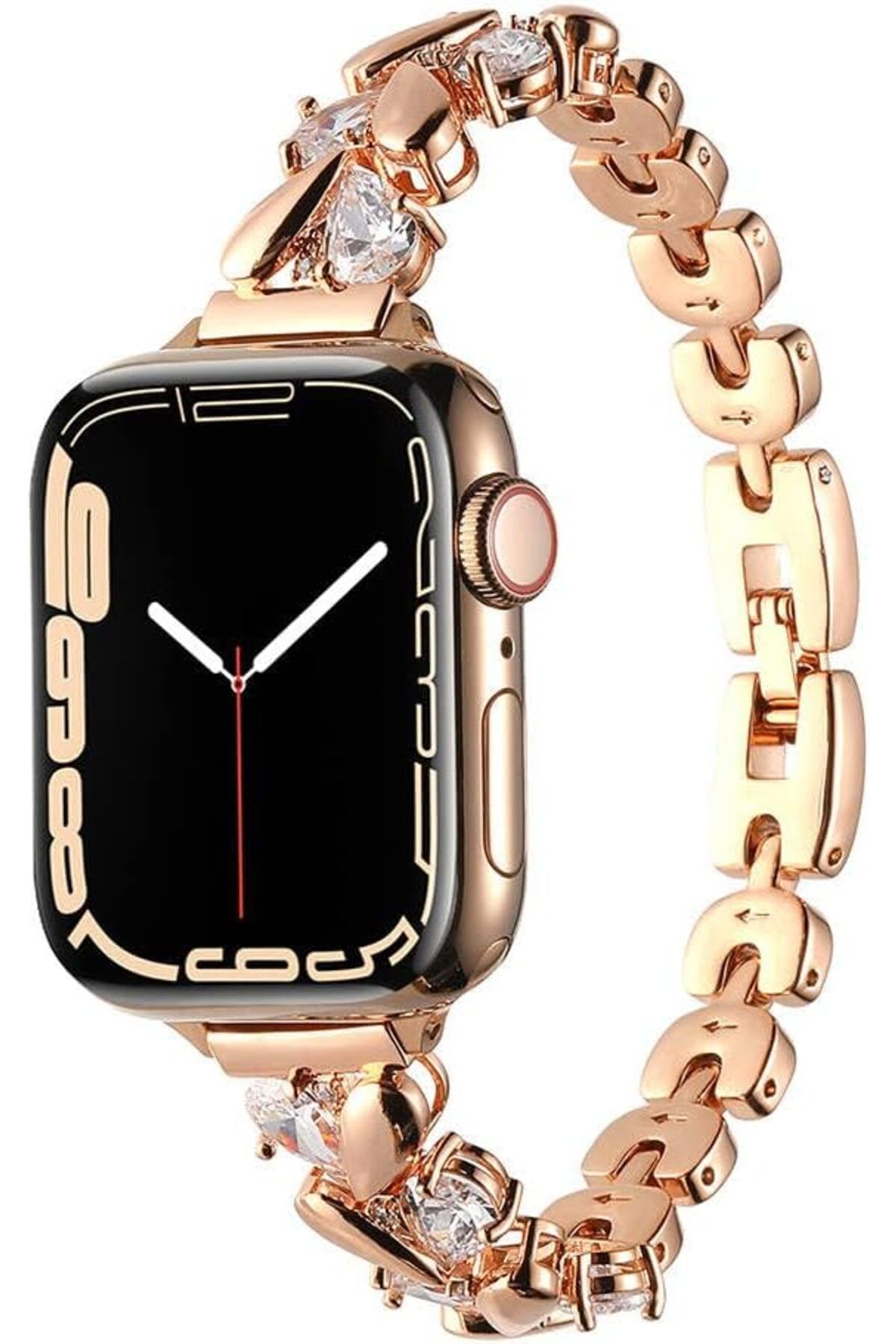 STOREMAX gelalpzr İle Uyumlu Watch 38mm/40mm KRD-103 Metal Kordon Rose Gold aynet 1109110