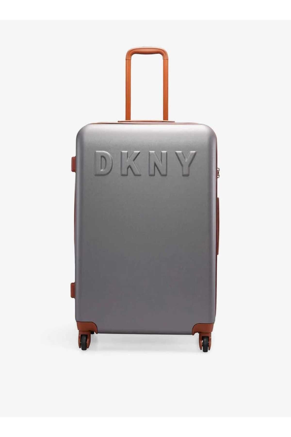Dkny-Solid Hardcase Trolley Bag With Retractable Handle 24''-m - Check-in 1