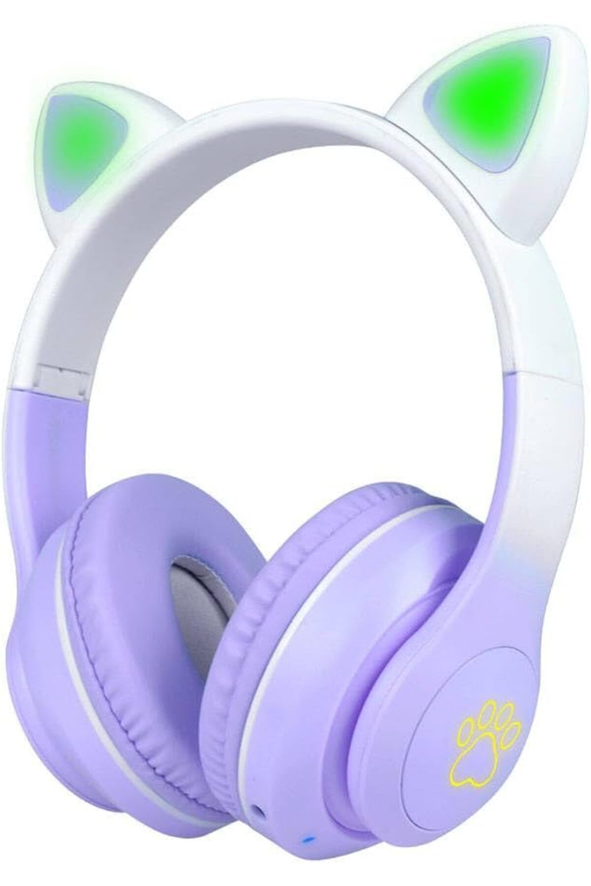 STOREMAX MU-ARTSHOP STN-28 Pro Kedi Kulaklı Tasarımlı RGB Işıklı Bluetooth Kulaklık Mor tnca 871301