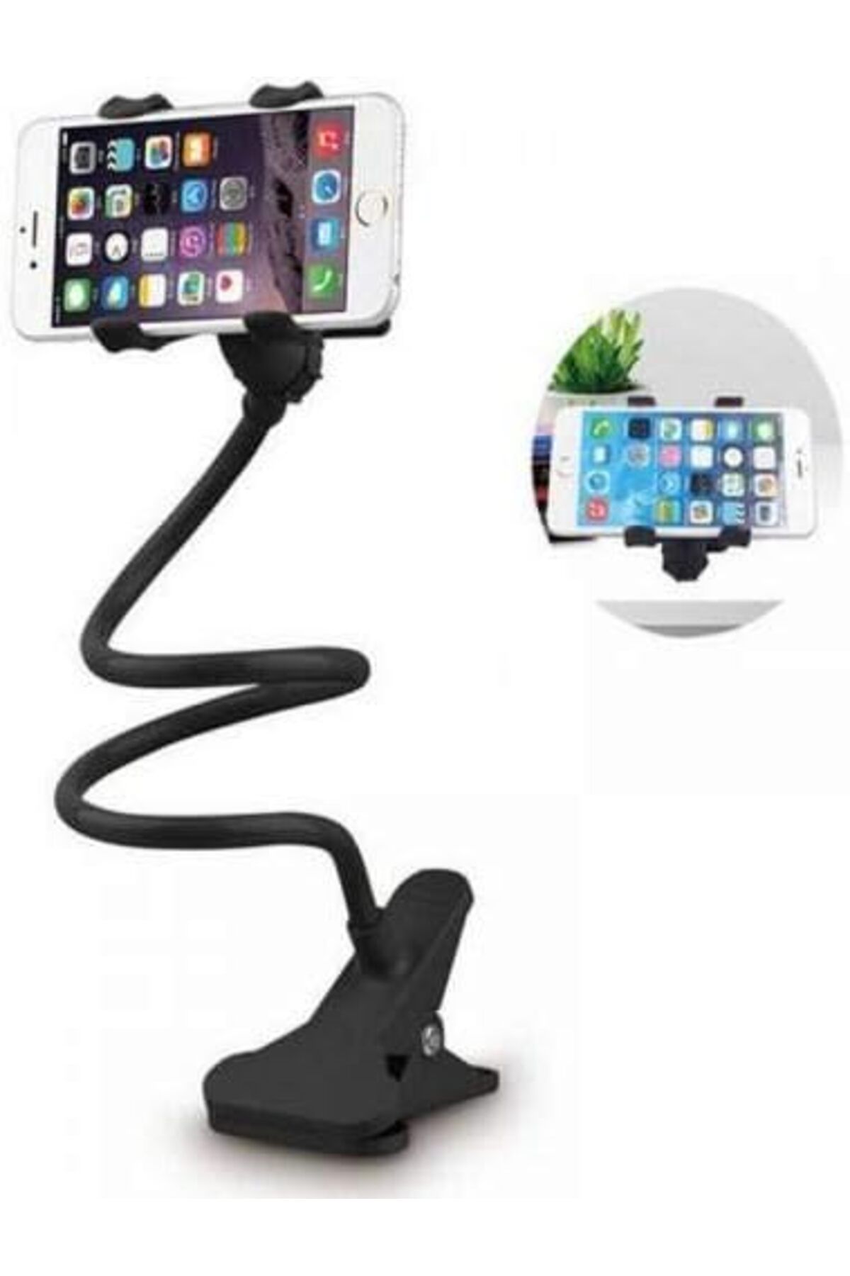 STOREMAX htpshopmx Akrobat Telefon Tutucu Portatif Spiral Gövdeli Oynar Başlıklı str http 1092444