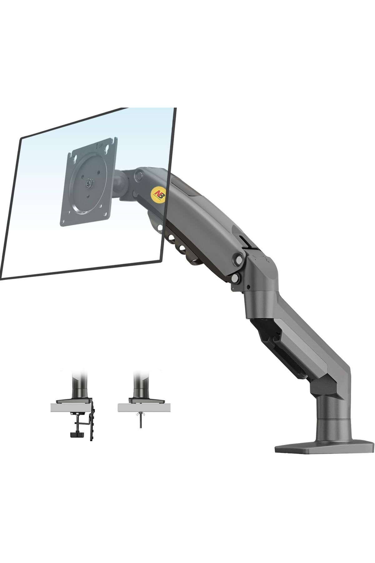 STOREMAX lbstorex Bayou Nb F80 17-30 " LCD / LED Monitör Tutucu Kol Amortisörlü Vesa Monitör Standı 2-9