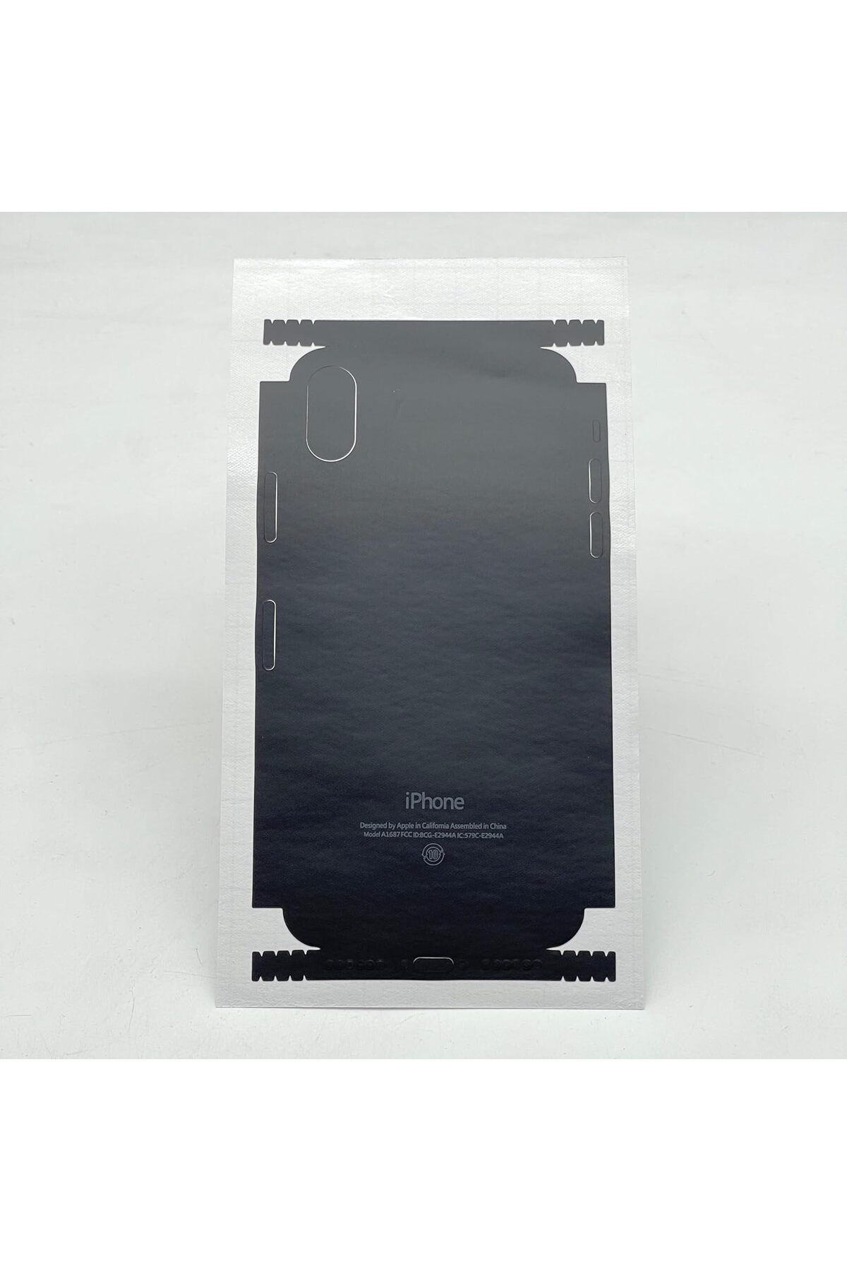 STOREMAX lbstorex iPhone X/XS Uyumlu Tam Koruma Çizilmez 3M Full Body Kaplama (Siyah) Newdsng 1116818
