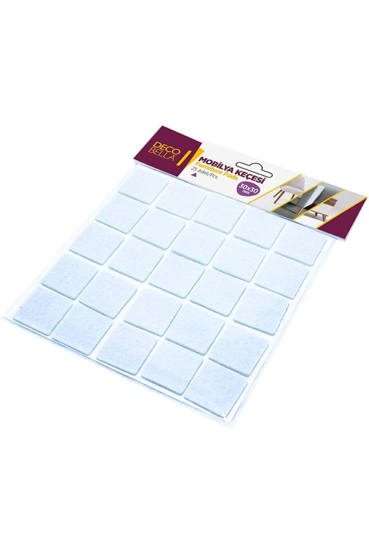 STOREMAX 30x30 mm Kare Keçe NewDesing 646268