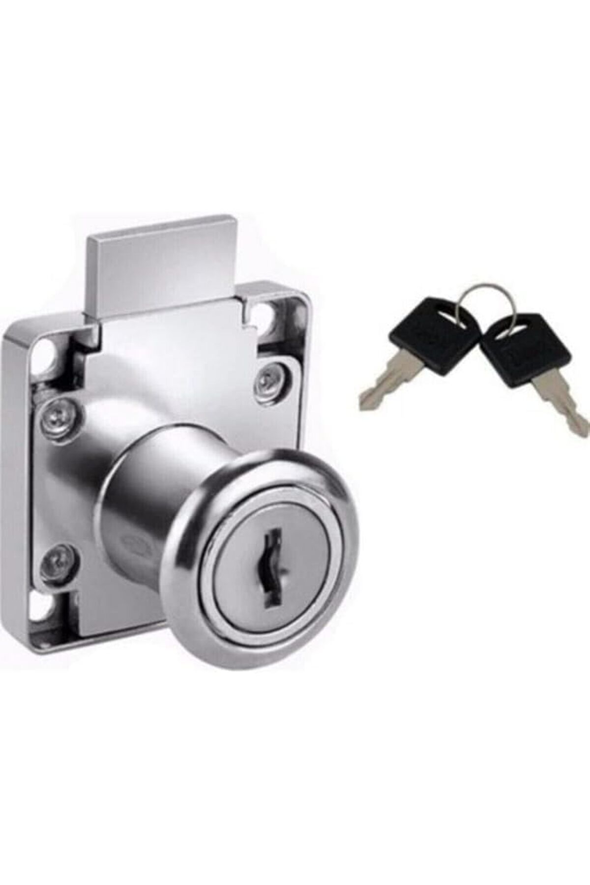 STOREMAX srhtDS Home Metal Kare Dolap Çekmece Kilidi,Yedek Anahtarlı Çekmece Dolap Kilidi (1) Desing 26645