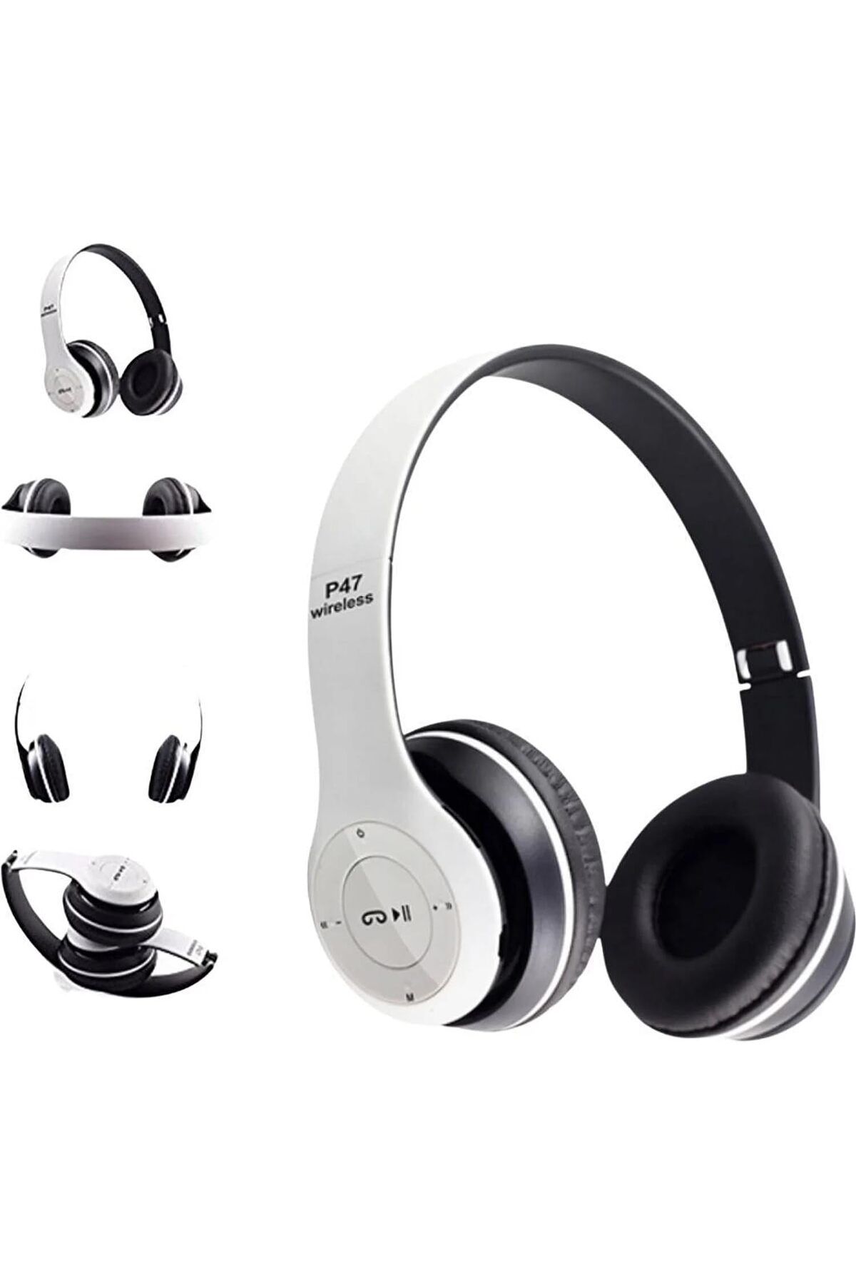 STOREMAX lvnmblya KABLOSUZ KATLANABİLİR KULAK ÜSTÜ BEYAZ SOLO KULAKLIK WİRELESS Shop Deesing 224120
