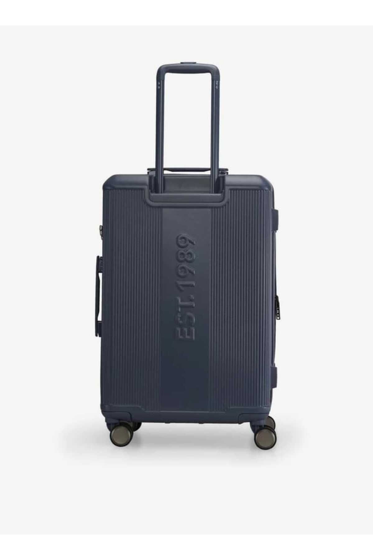 Dkny-Ribbed Hardcase Trolley Bag With Retractable Handle 24''-m - Check-in 4