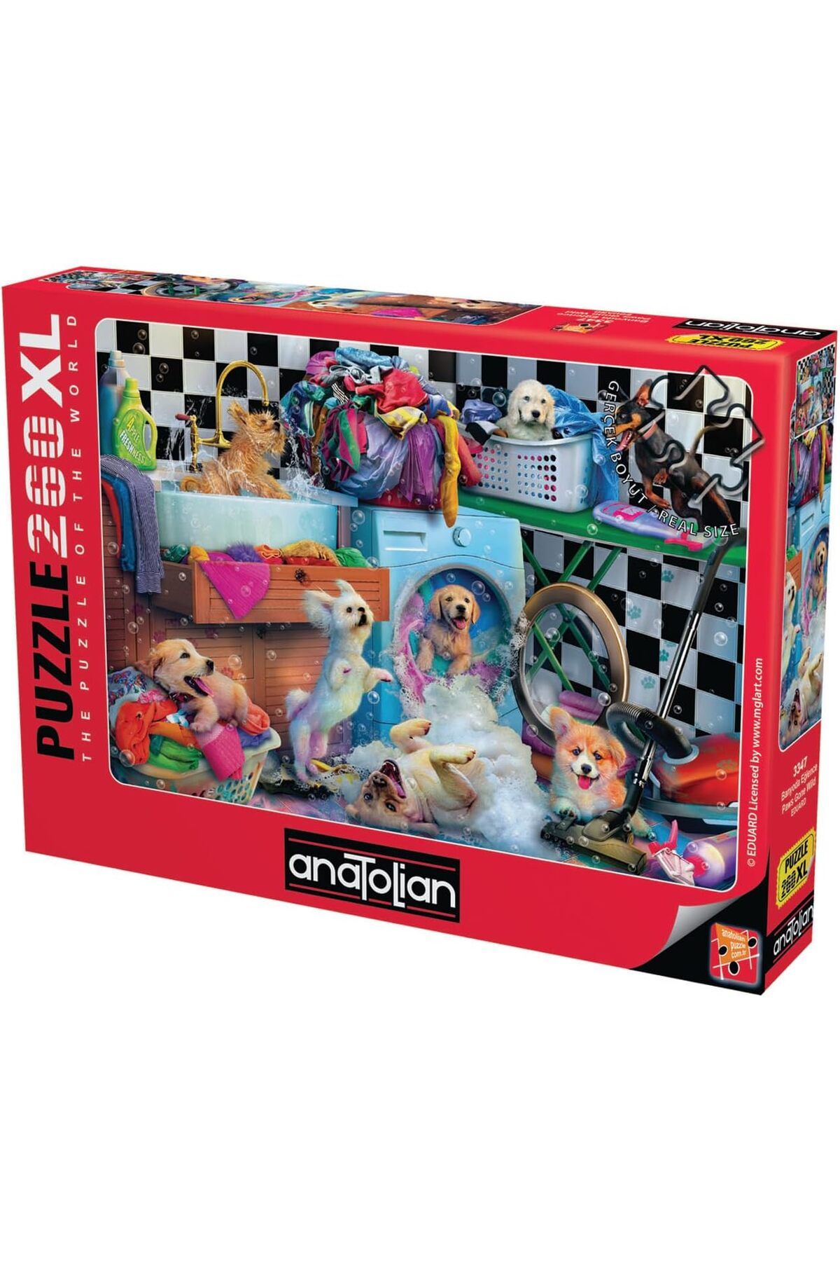 STOREMAX ysstorex Puzzle - Banyoda Eğlence / 260 Parça Puzzle, #3347 StarColxlection 655141