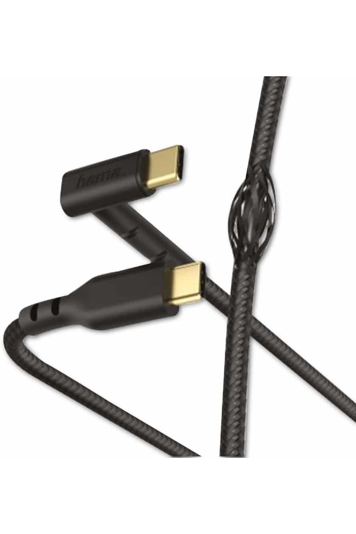 STOREMAX nslmshop USB-C - USB-C "Stand" Şarj Kablosu, 1.5 m, Siyah Life Store 1037065