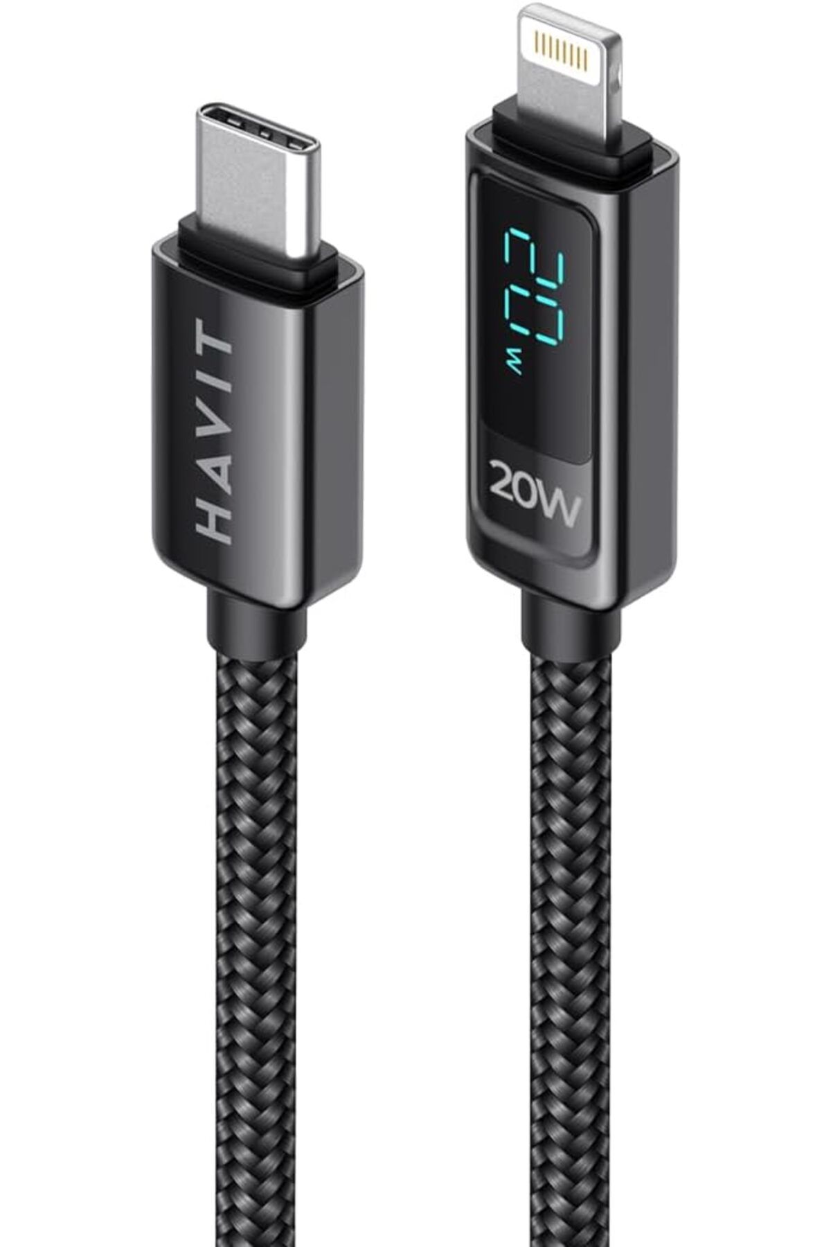 STOREMAX nslmshop CB6246 PD20W Type-C to Lightning (Iphone) Göstergeli Şarj Kablosu Life Store 1037065