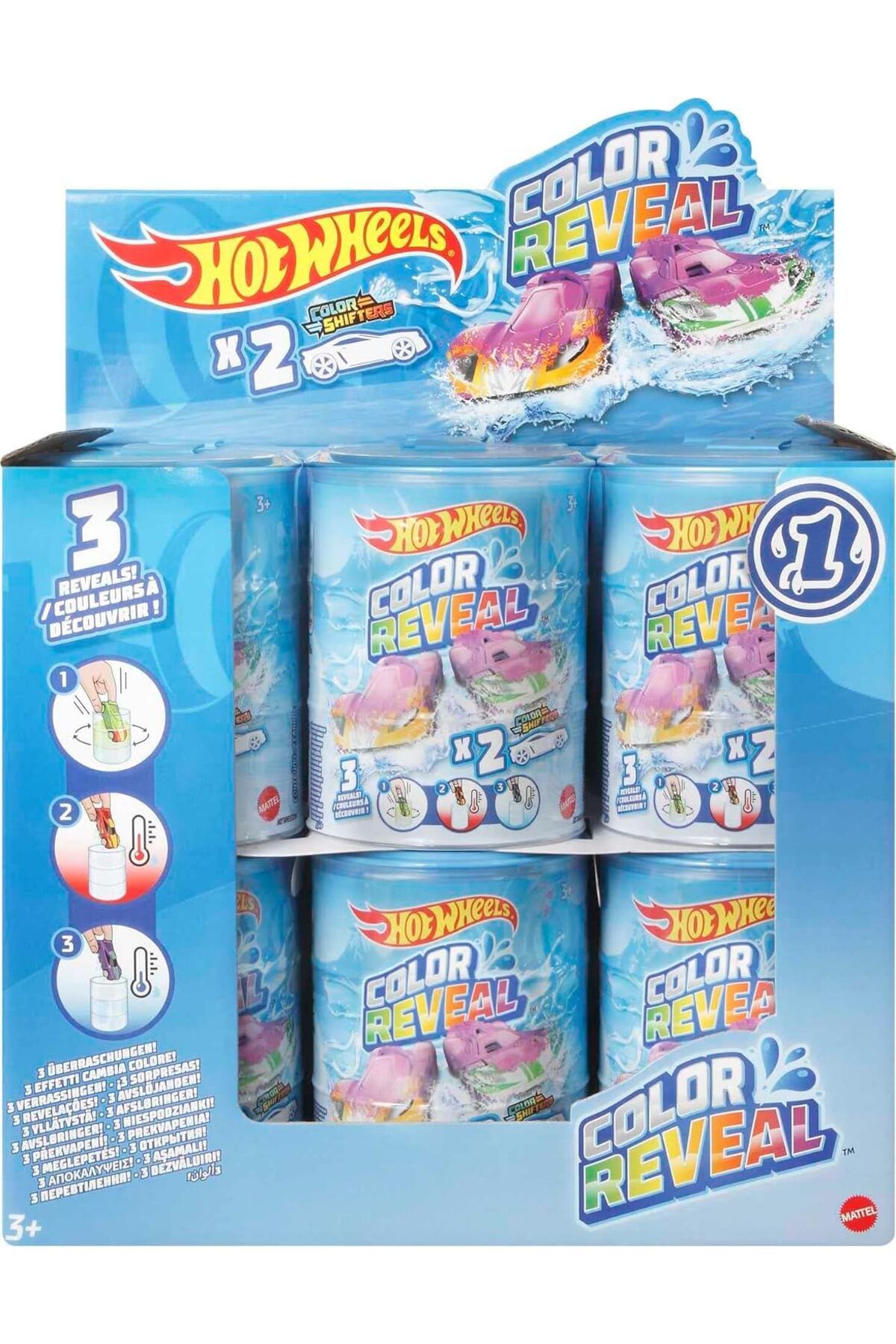 STOREMAX svticaret WHEELS-Hbn63 Hw Color Reveal Renk Değiştiren Özel Araçlar mhm 1053513