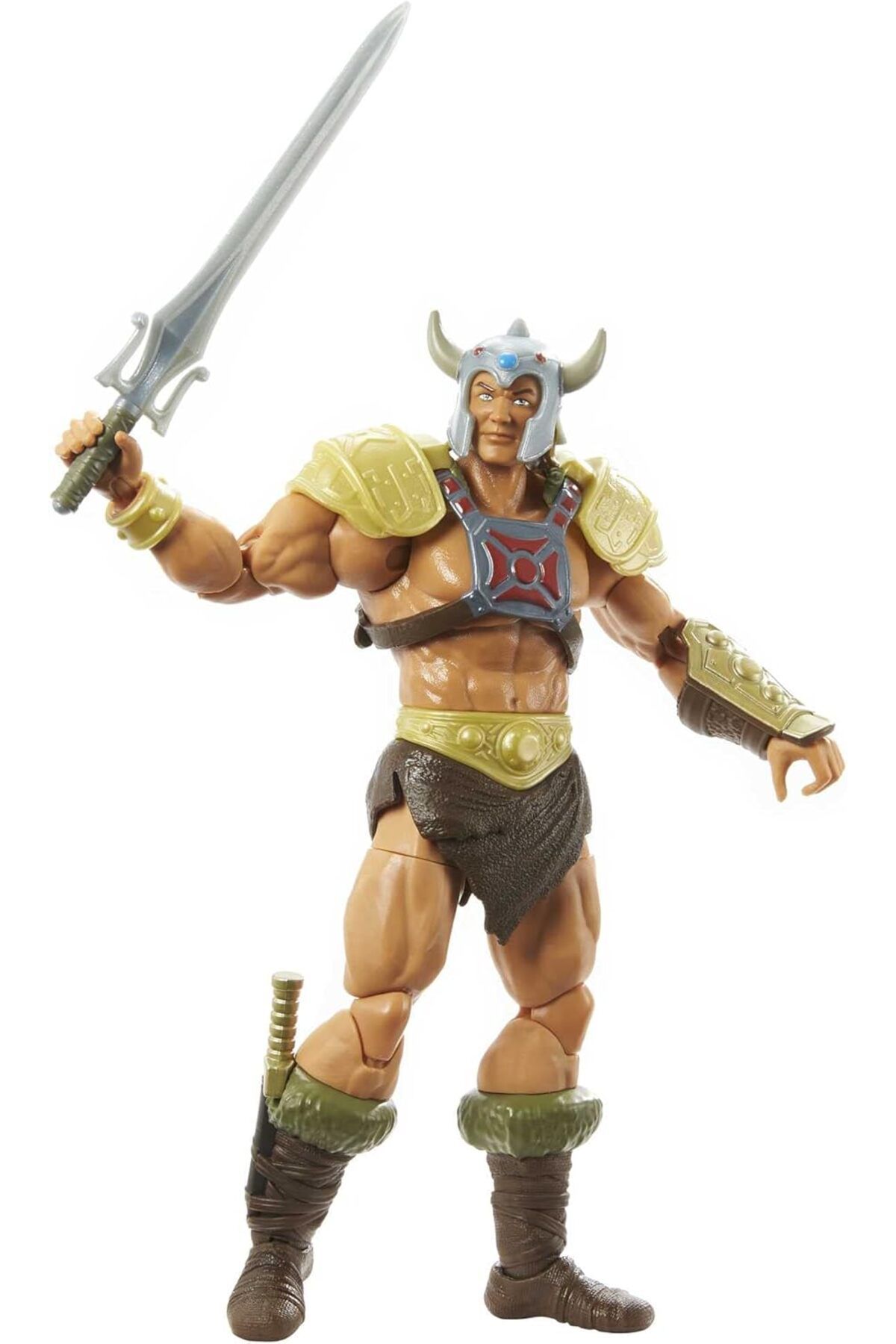 STOREMAX nffashopm of the Universe Masterverse New Eternia He-Man Aksesuarlı Aksiyon Figürü, 17,78 cm Motu