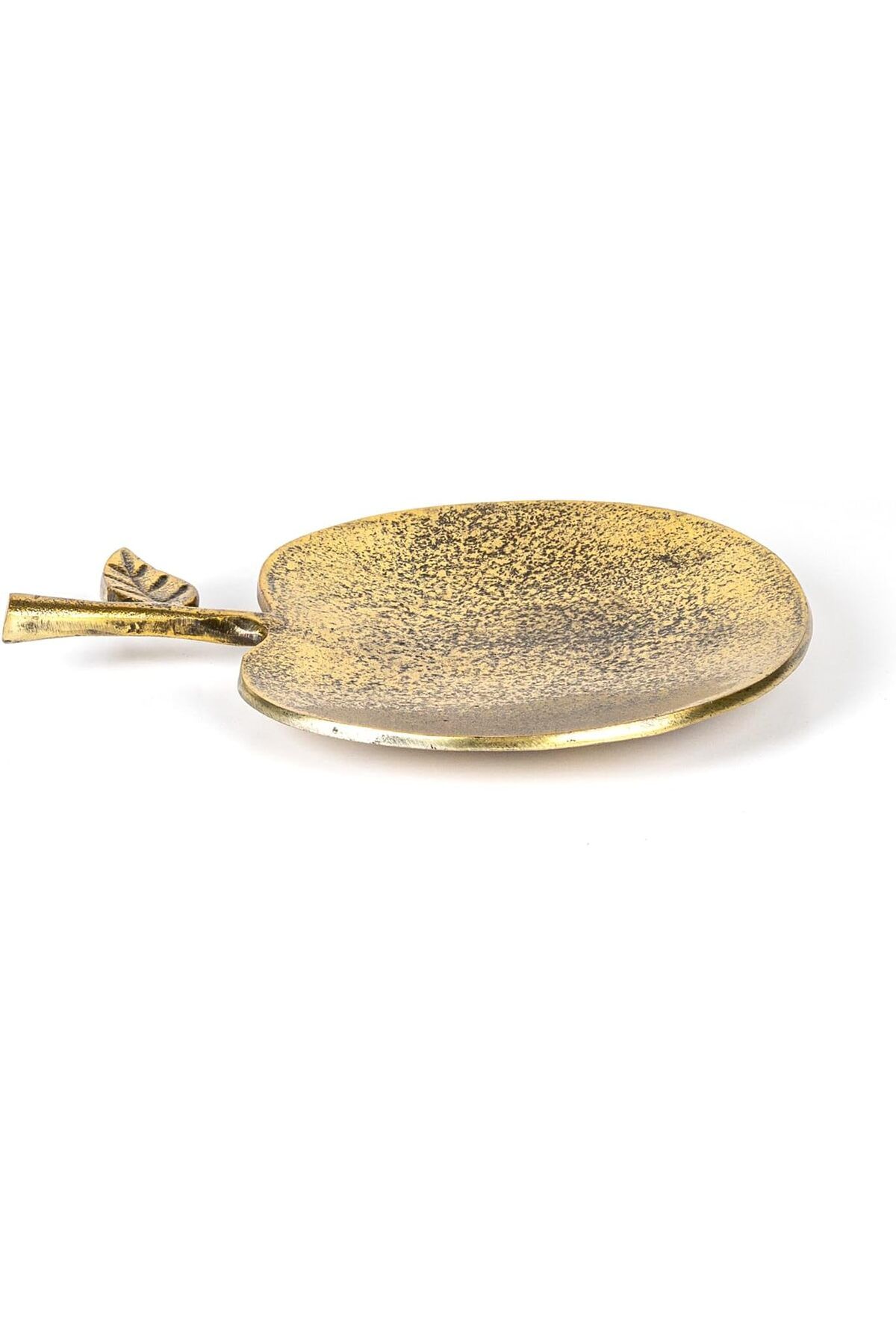 STOREMAX srhtDS Dekoratif Metal Elma Tabak Gold 28x4x23 Cm. Desing 266450