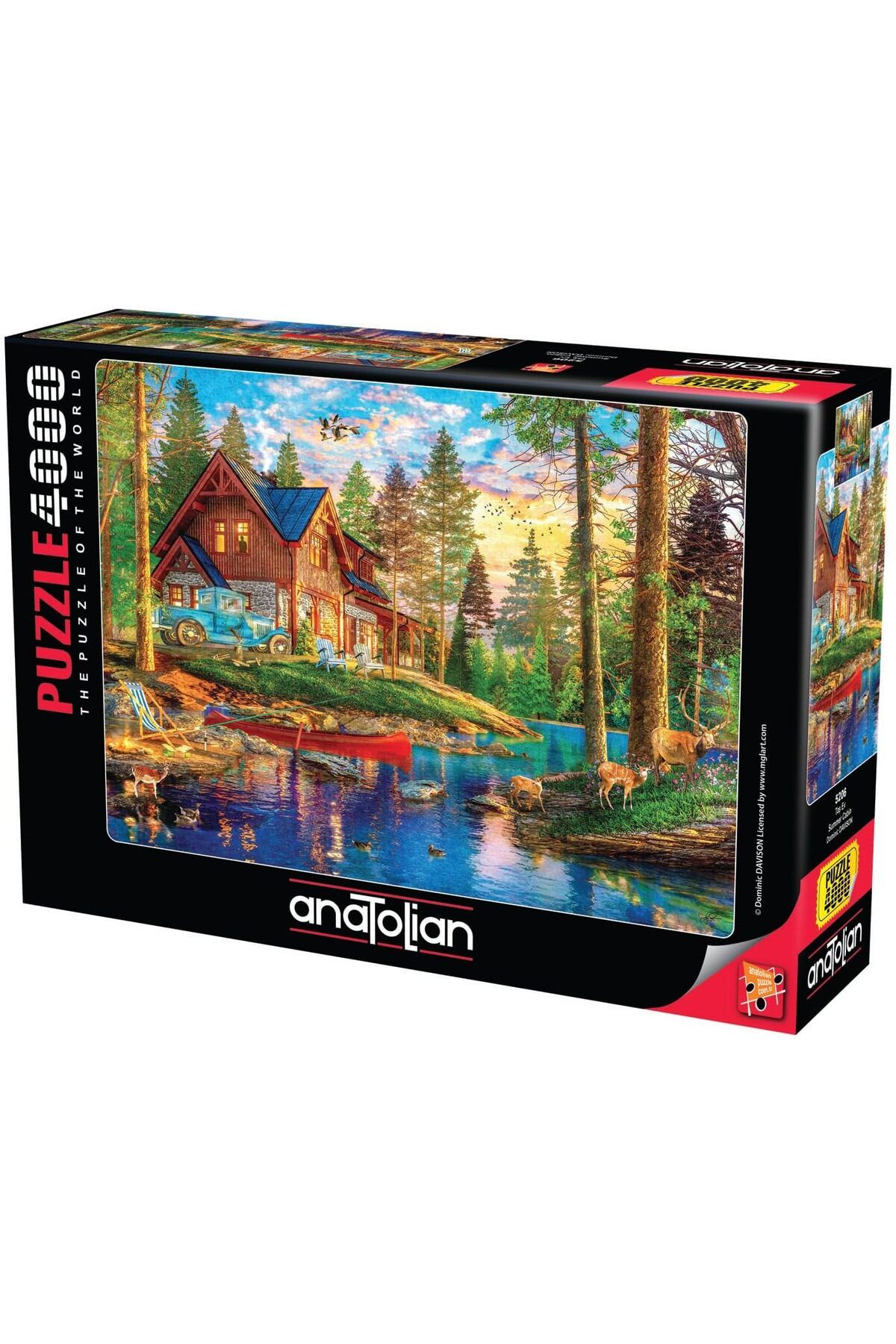 STOREMAX bystoreby Puzzle - Taş Ev / 4000 Parça Puzzle, #5206 NewDesing 646268