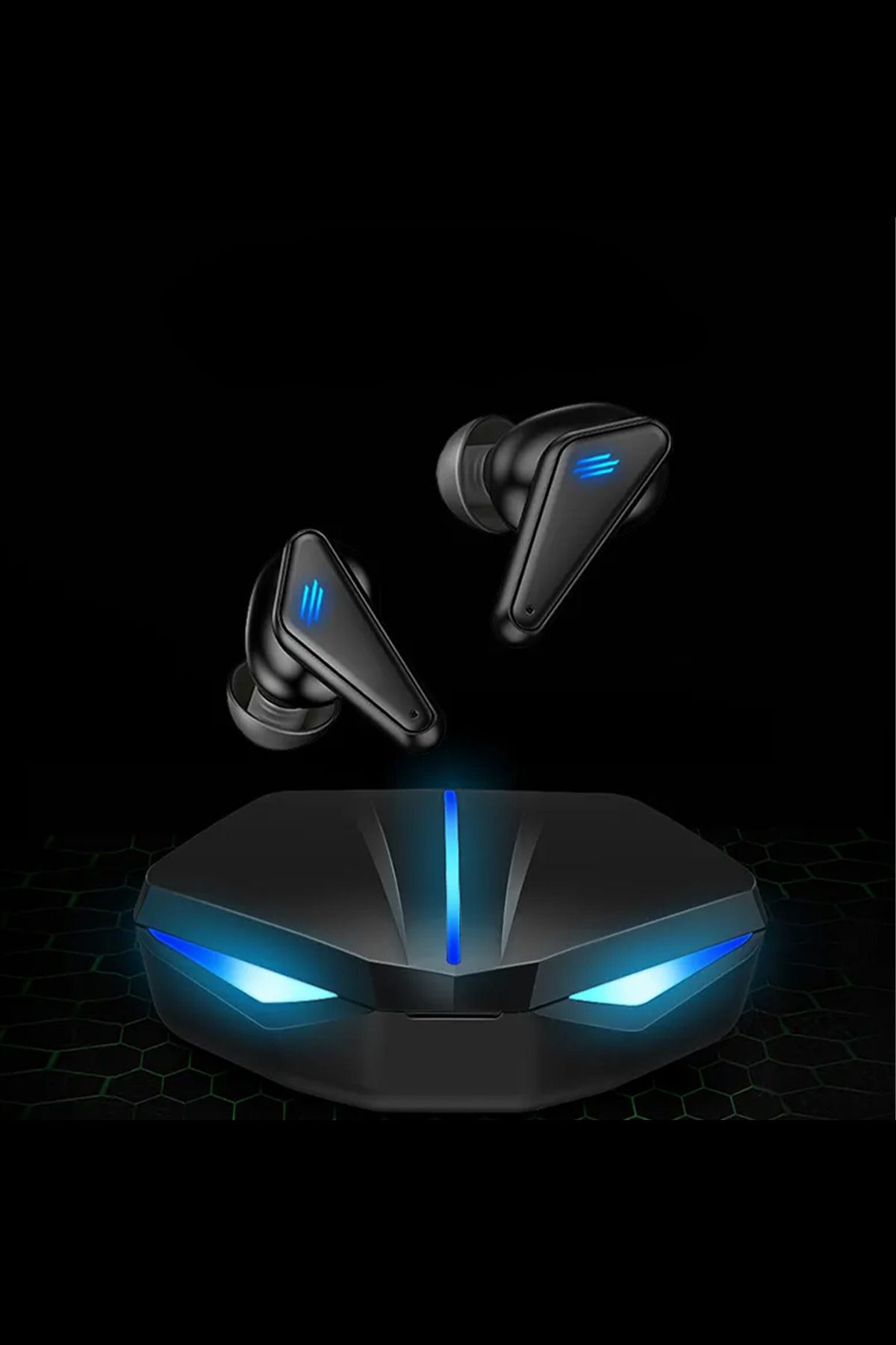 Fresh Moon Kablosuz Oyuncu Kulaklığı Kulakiçi Bluetooth Gaming Müzik Dinleme Kulaklık Gamer Aksesuar Tws