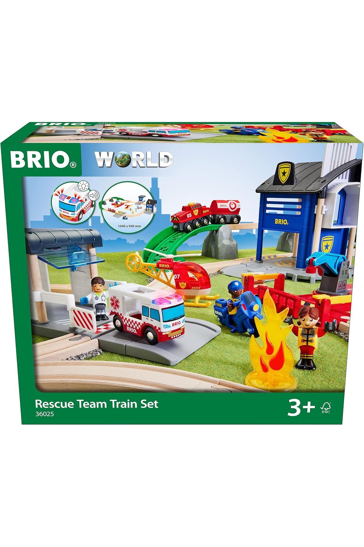STOREMAX Kurtarma Ekibi Tren Seti 36025 newstar 1051066