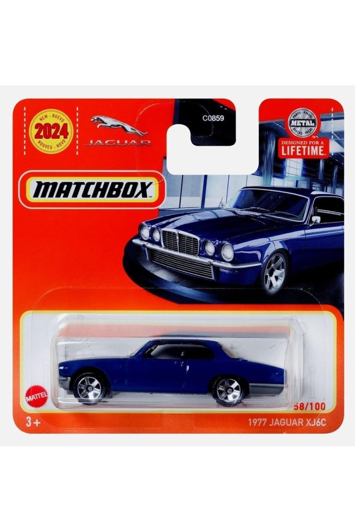 STOREMAX htpshopmx C0859 1:64 Tekli Arabalar 1977 Jaguar XJ6C HVN26 str http 1092444