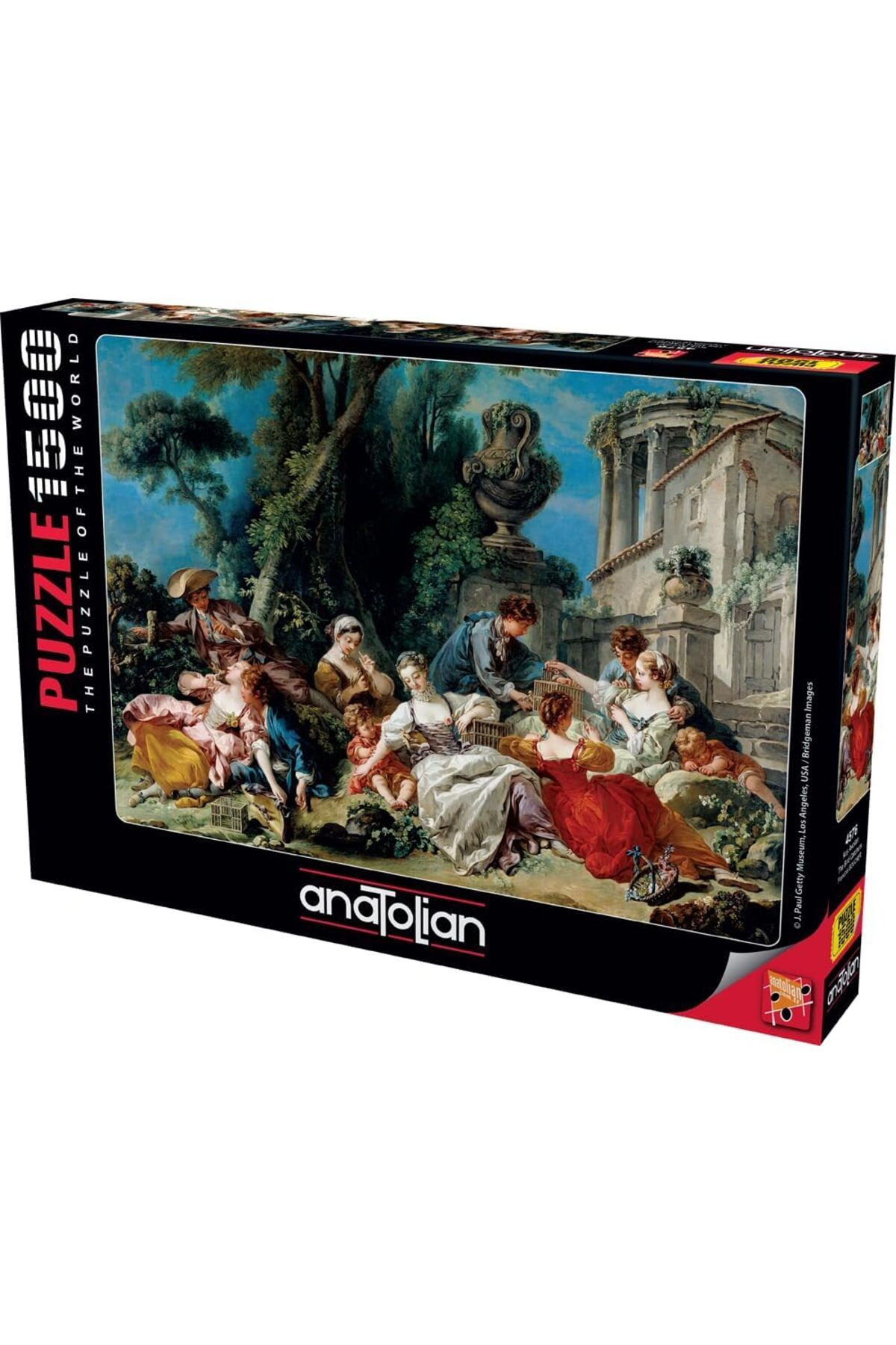 STOREMAX mrttnca 1500 Parça Puzzle: Kuş Avcıları trndymrt 1087243