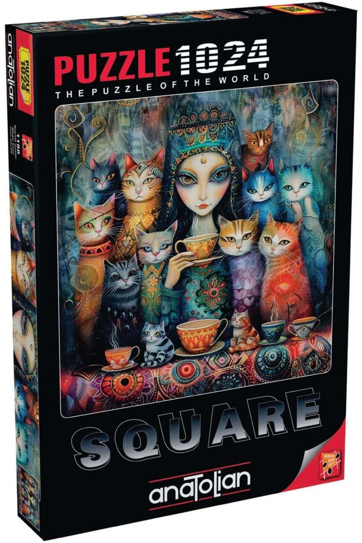 STOREMAX acelya Puzzle - Büyülü Gözler / 1000 Parça Puzzle, #1188 Star Shop Trend 1058548