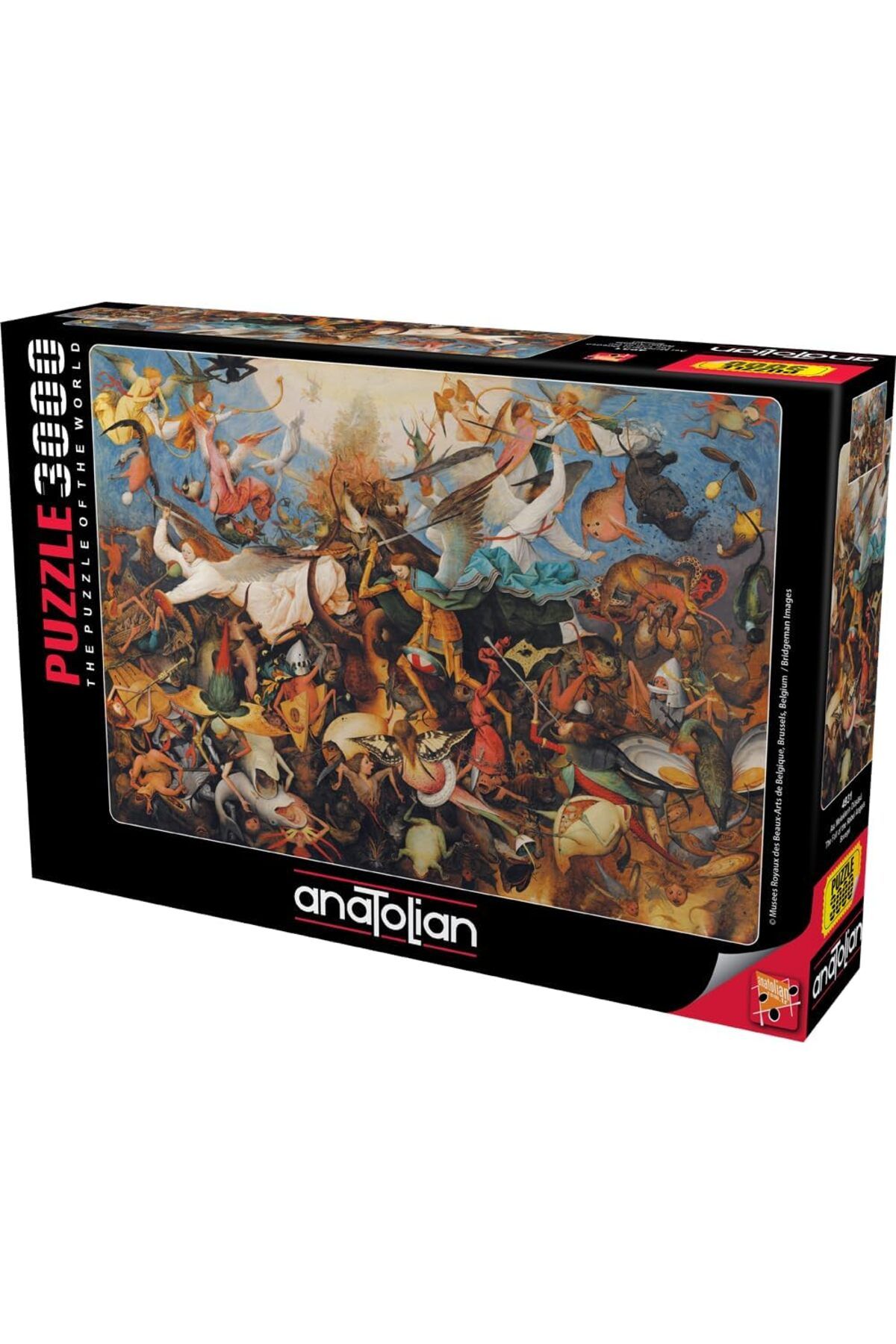 STOREMAX svticaret 3000 Parça Puzzle: Asi Meleklerin Düşüşü mhm 1053513