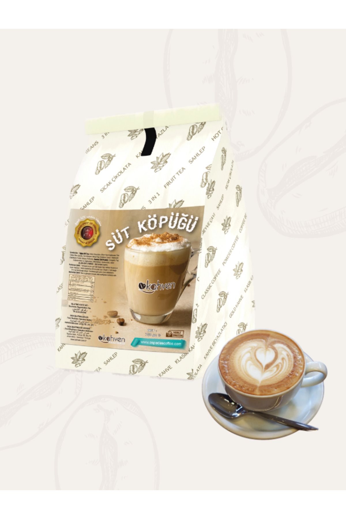 espadas Cappuccino Topic (SÜT KÖPÜĞÜ) | 750 gr Latte Köpüğü | Barista