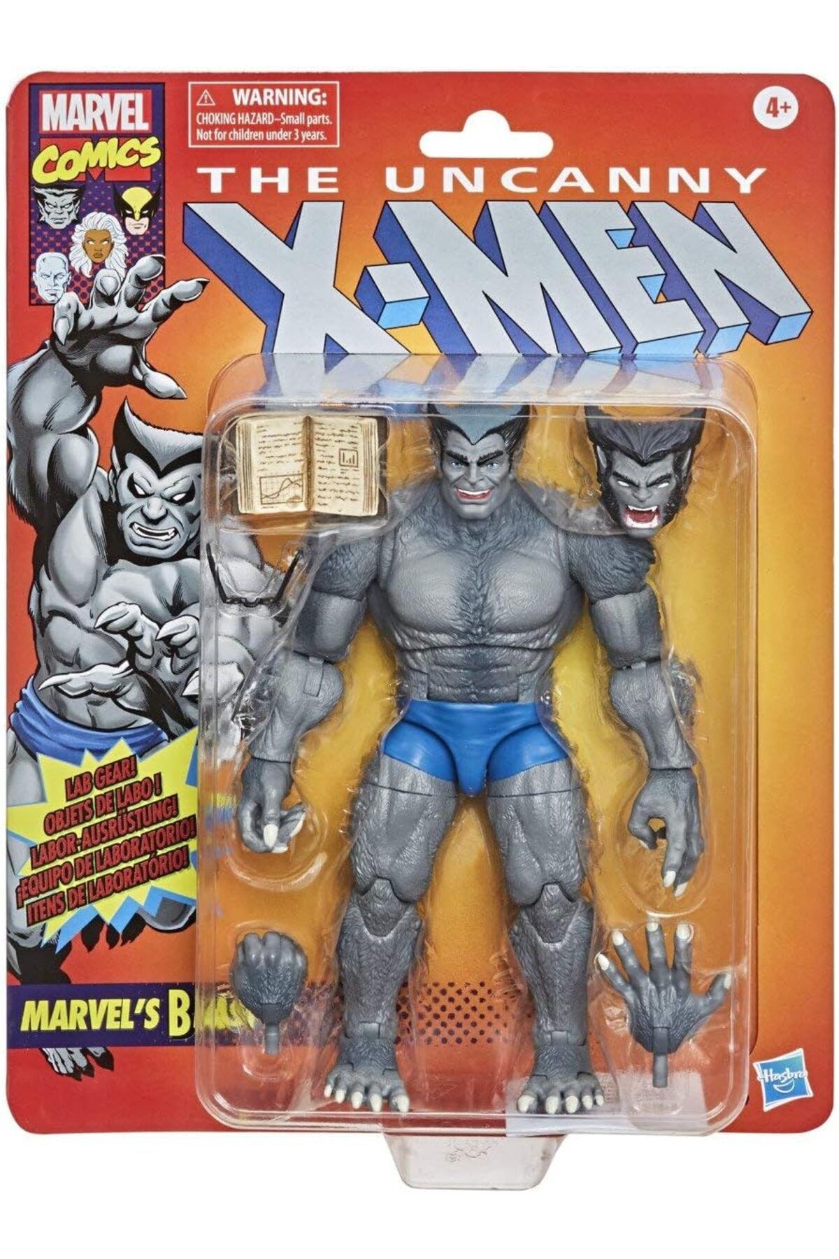 STOREMAX htpshopmx Marvel Legends Series X-Men Marvel’s Beast Vintage Collection Aksiyon Figürü str http 1