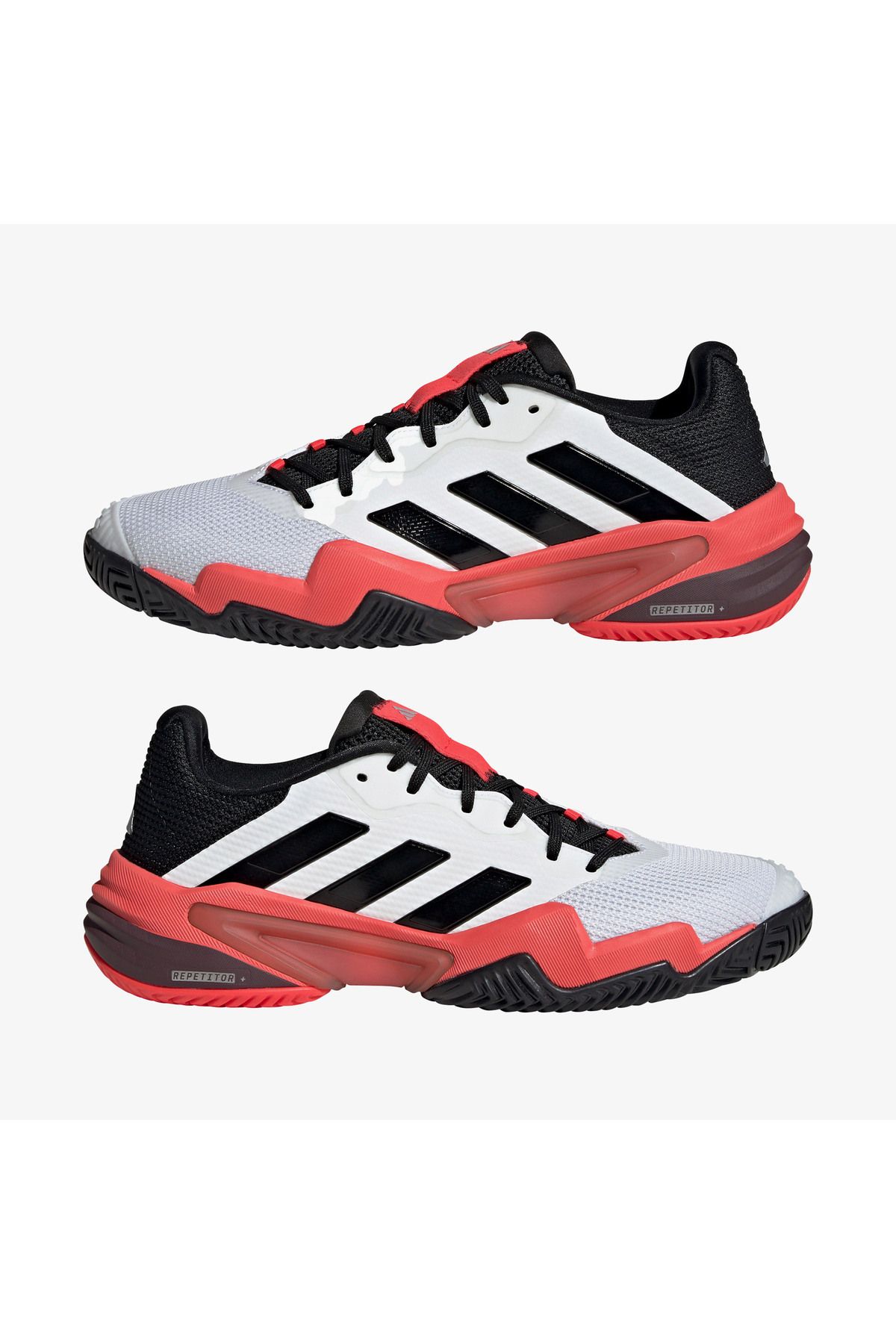 adidas-Barricade 13 Men's White Tennis Shoes 7