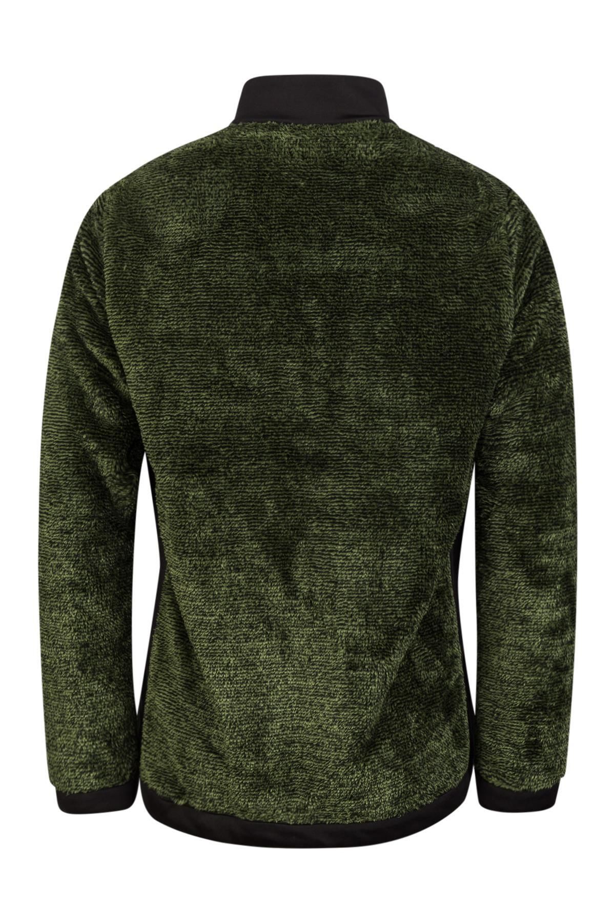 2AS-San Diago Men's Full Zipper Striped Fleece 5