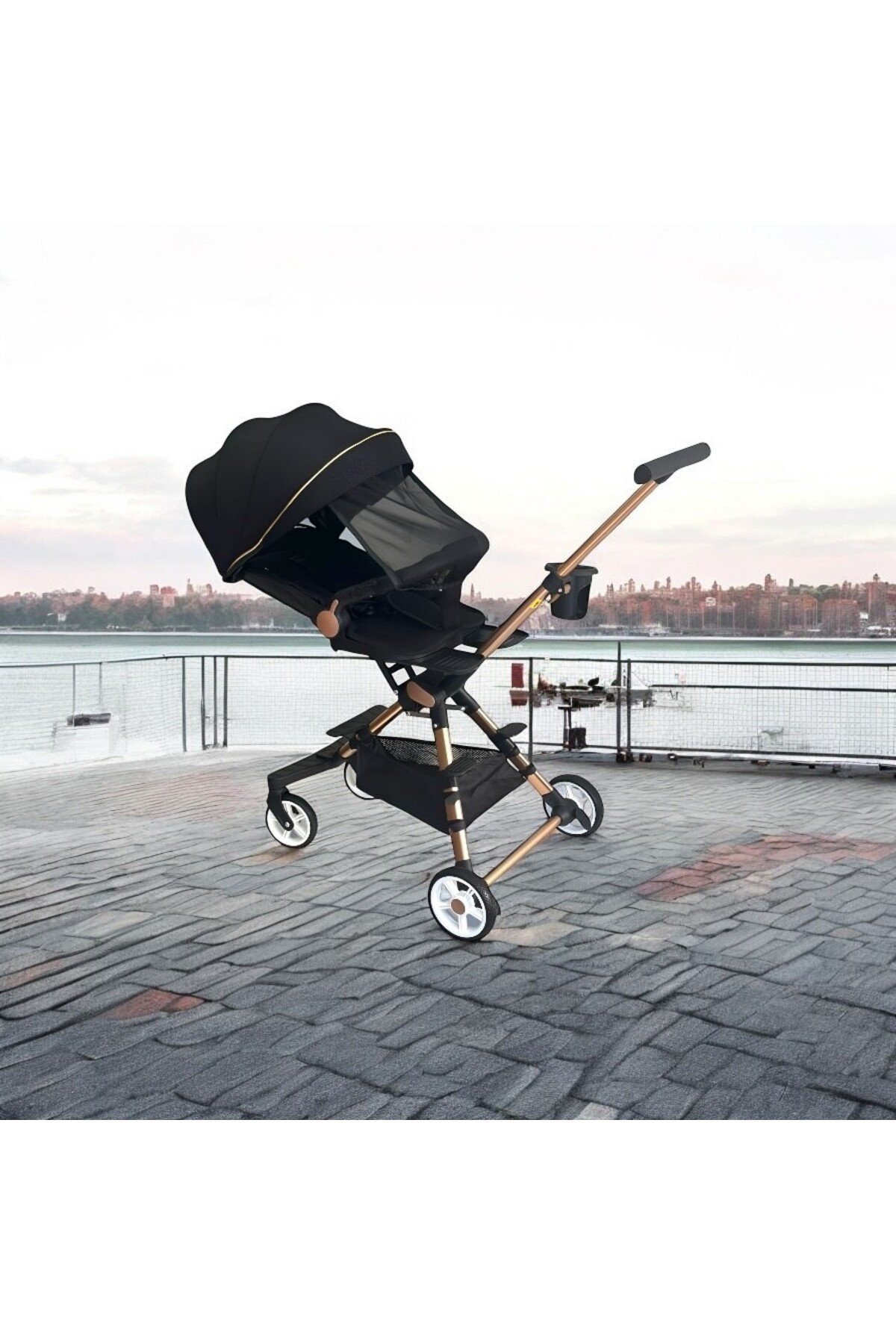 XKABU GRAND STAR 360 Derece Dönebilen Çift Taraflı Kabin Boy Bebek Arabası fotoğrafı 4 (önizleme)