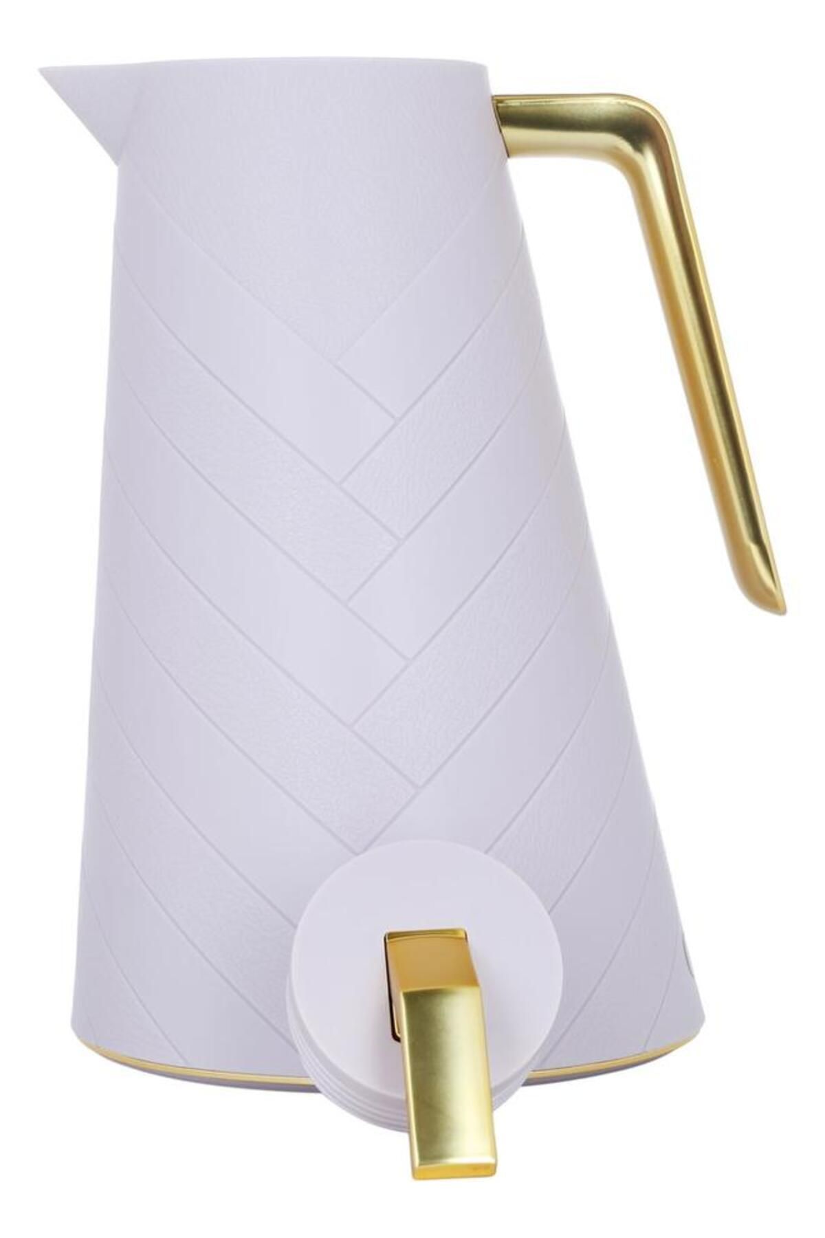 ALSAIF-Glass Thermos 1.5 Liters Plastic Body Light Purple 3