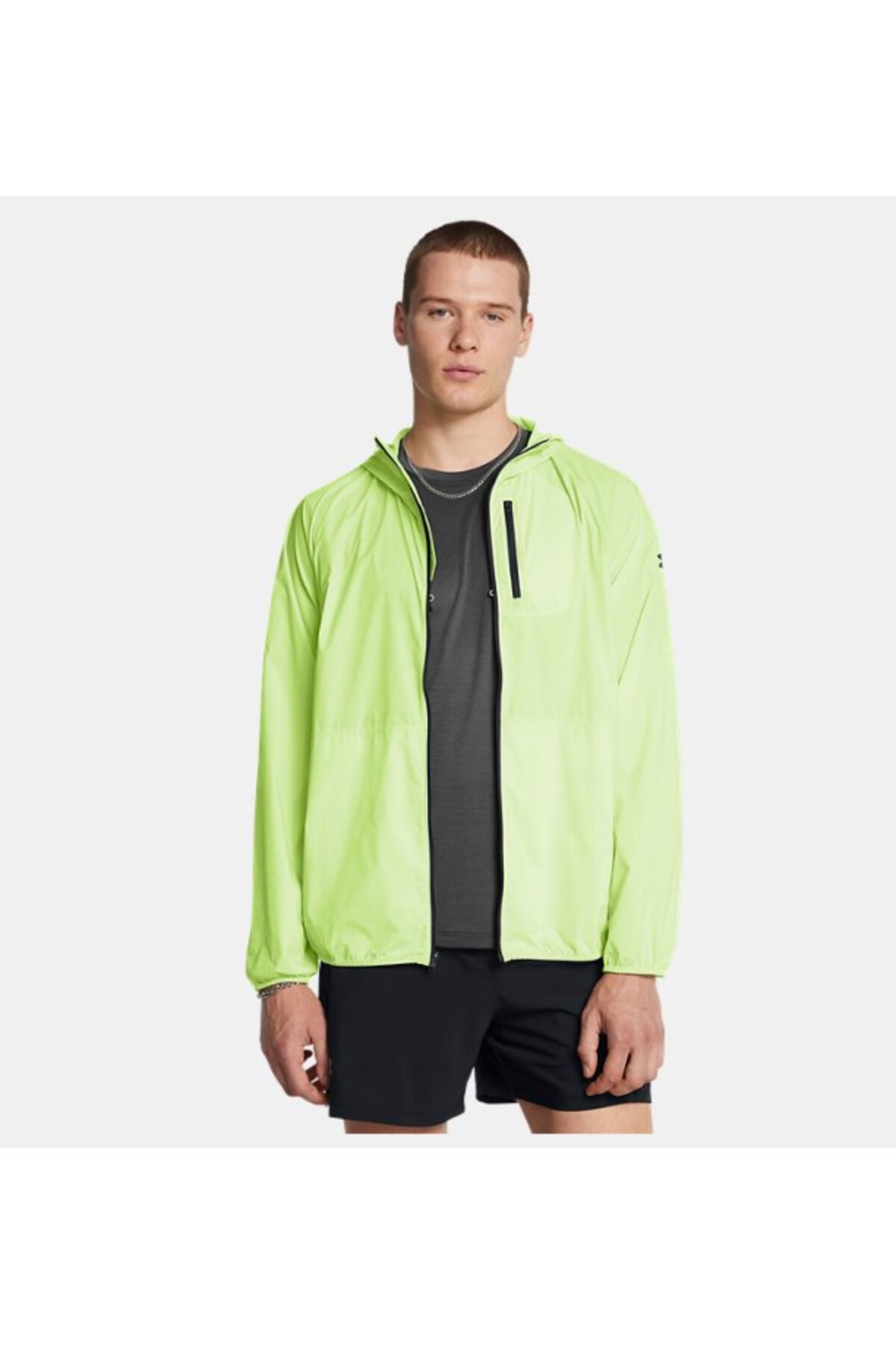 آندر آرمور کاپشن سبک وزن مردانه UA Launch مدل ۱۳۸۱۸۷۹-۳۰۴