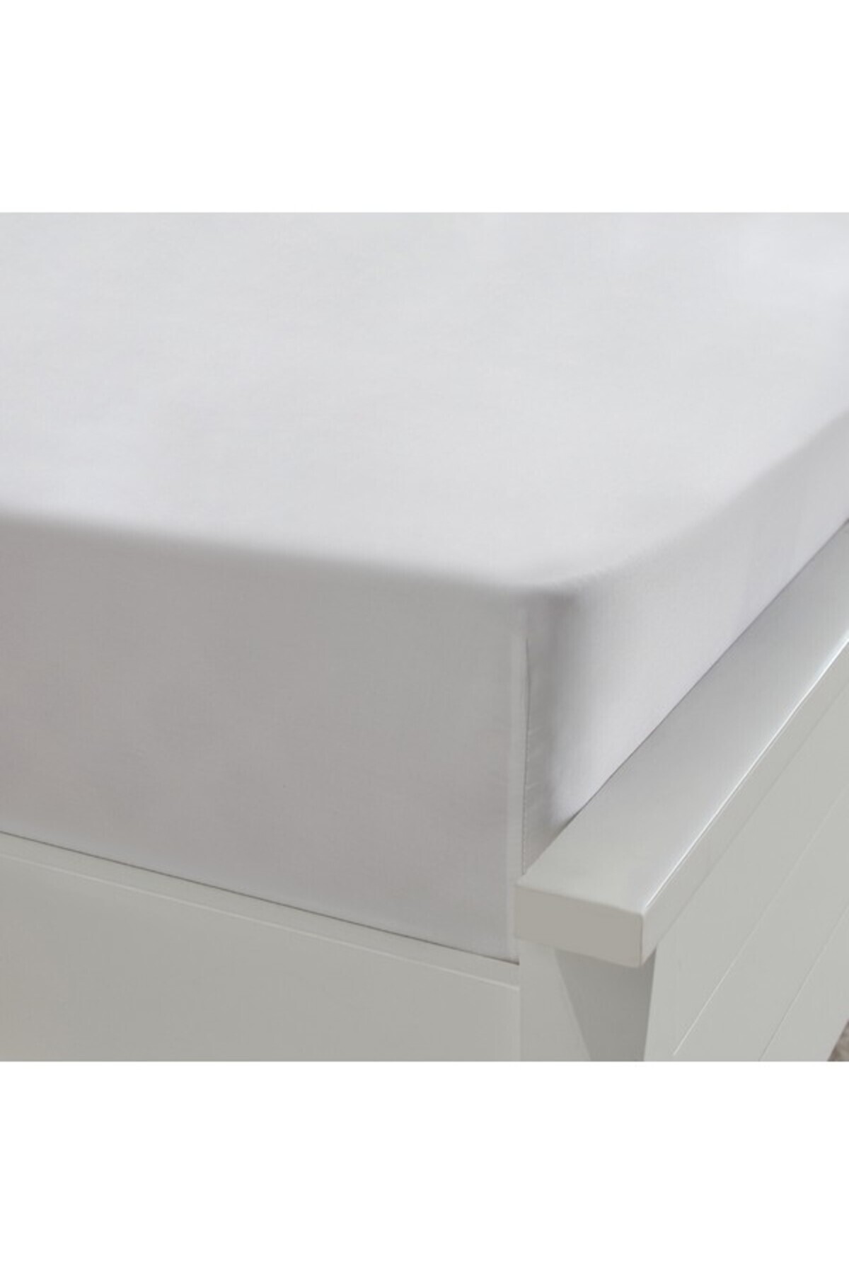 Home Box-Opulent Luxe Cotton Solid Queen Fitted Sheet 150x200+40 cm 3