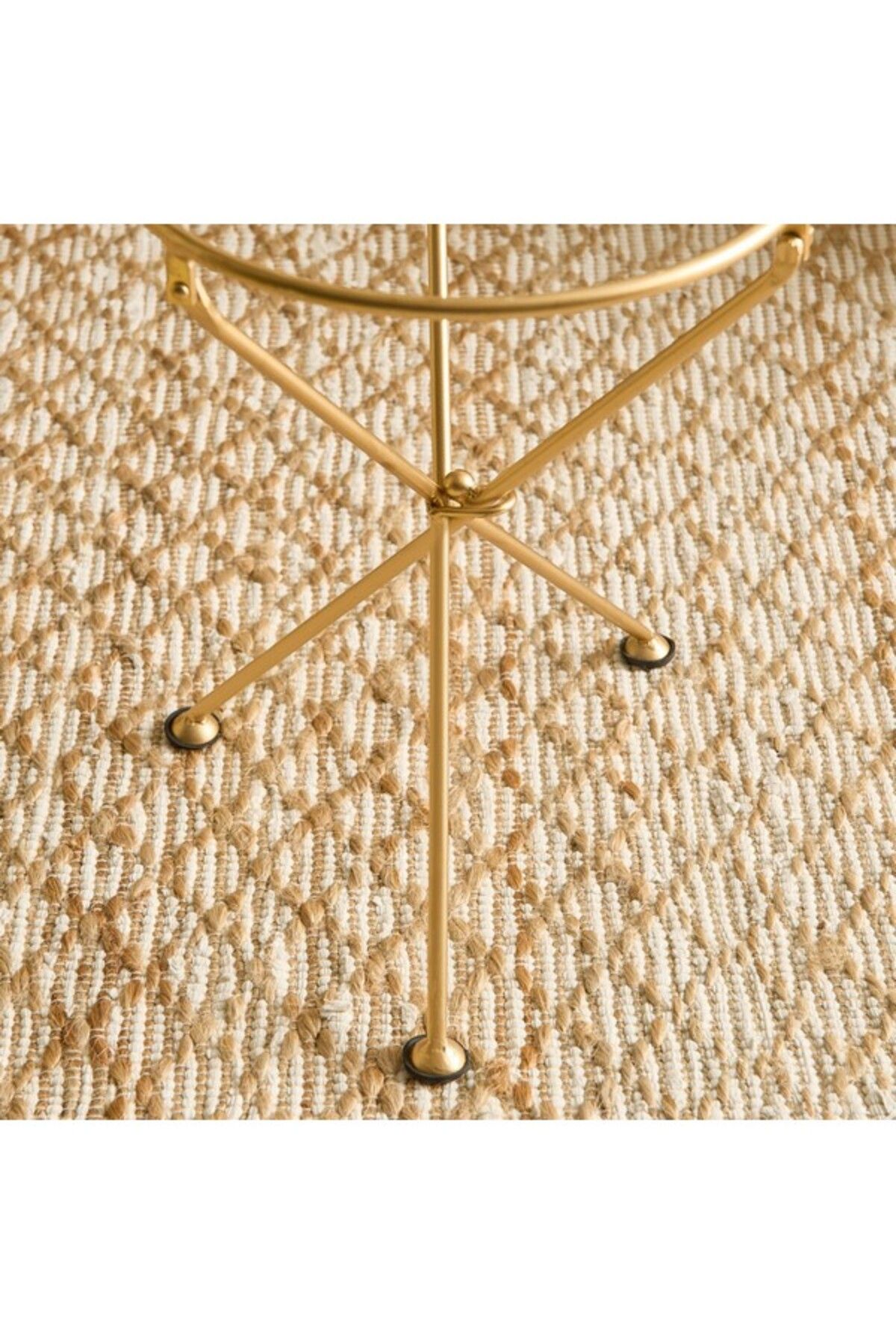 Home Box-Neom Metal Urli Tray with Stand 31x31x45 cm 5