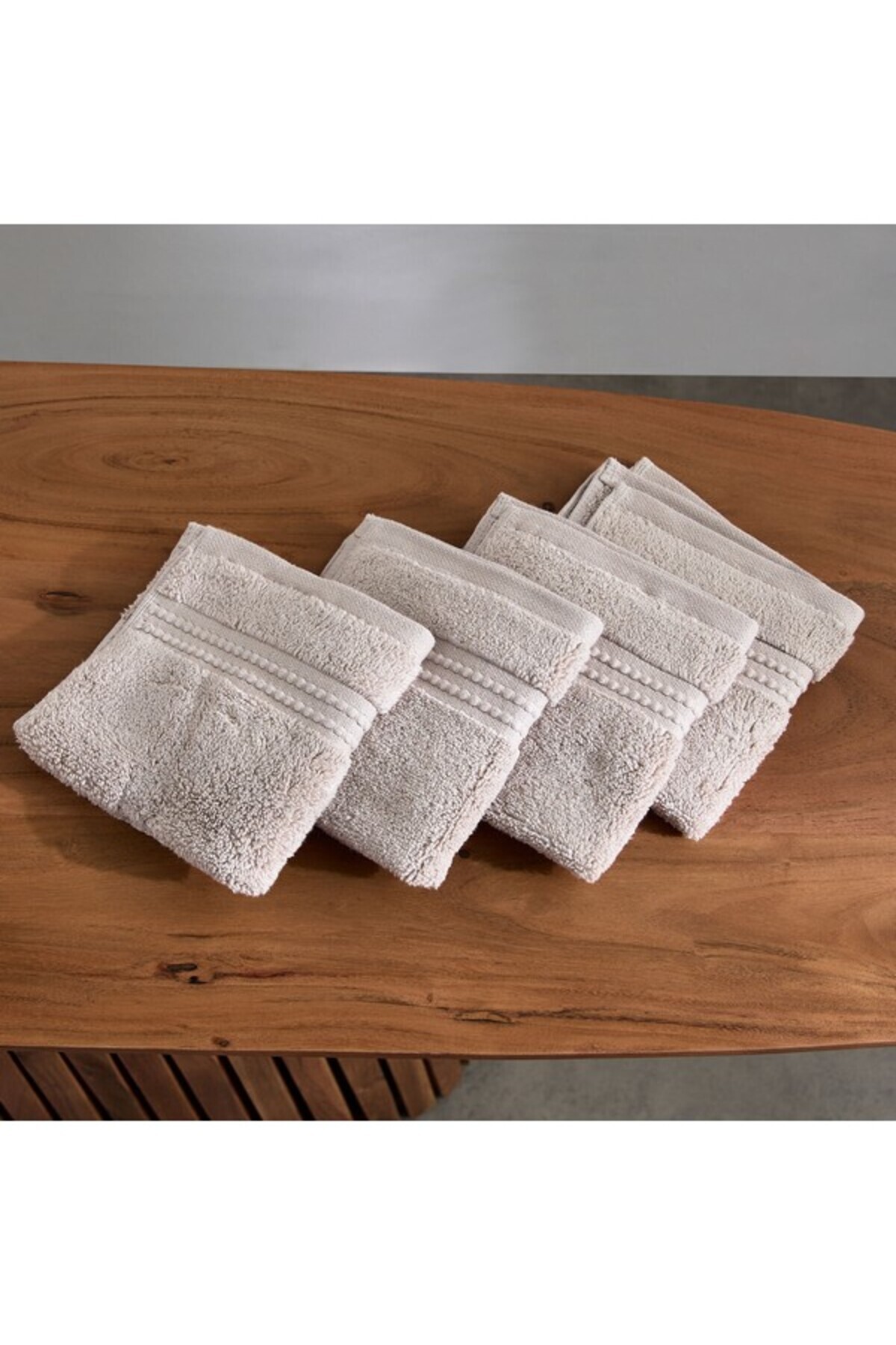Home Box-Cloud Soft Serene Zero Twist 4-Piece Face Towel Set 30x30 cm 3