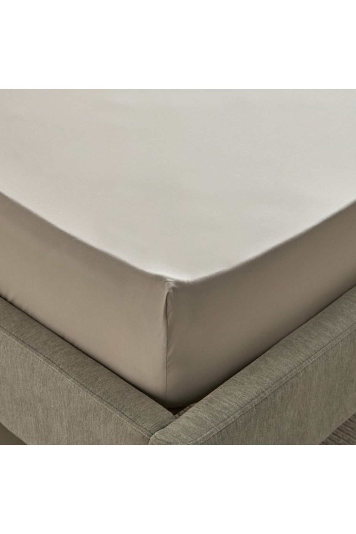 Home Box-Purely-percale 300TC Double Fitted Sheet 140x200+40 cm 5