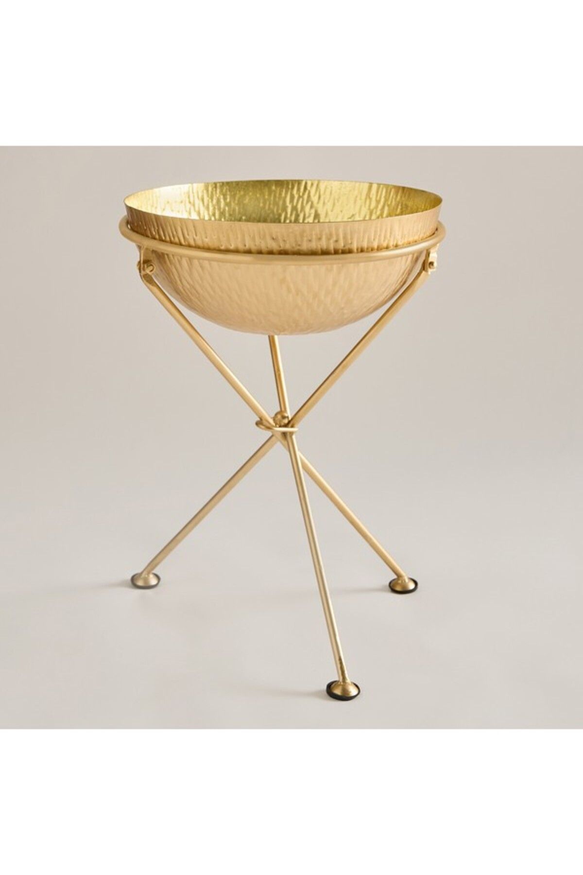 Home Box-Neom Metal Urli Tray with Stand 31x31x45 cm 7