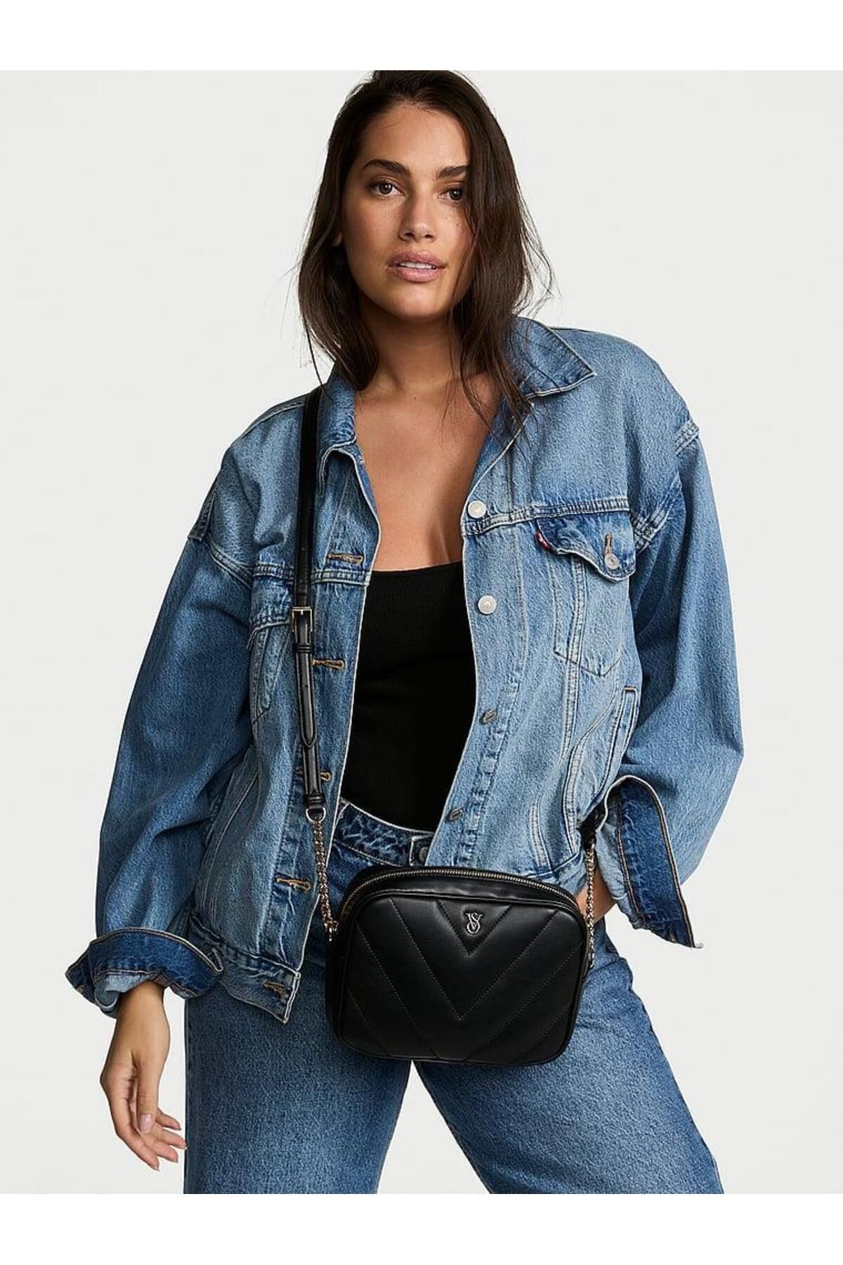 کیف شانه ای زنانه کیسه تسمه اورجینال Victoria's Secret
