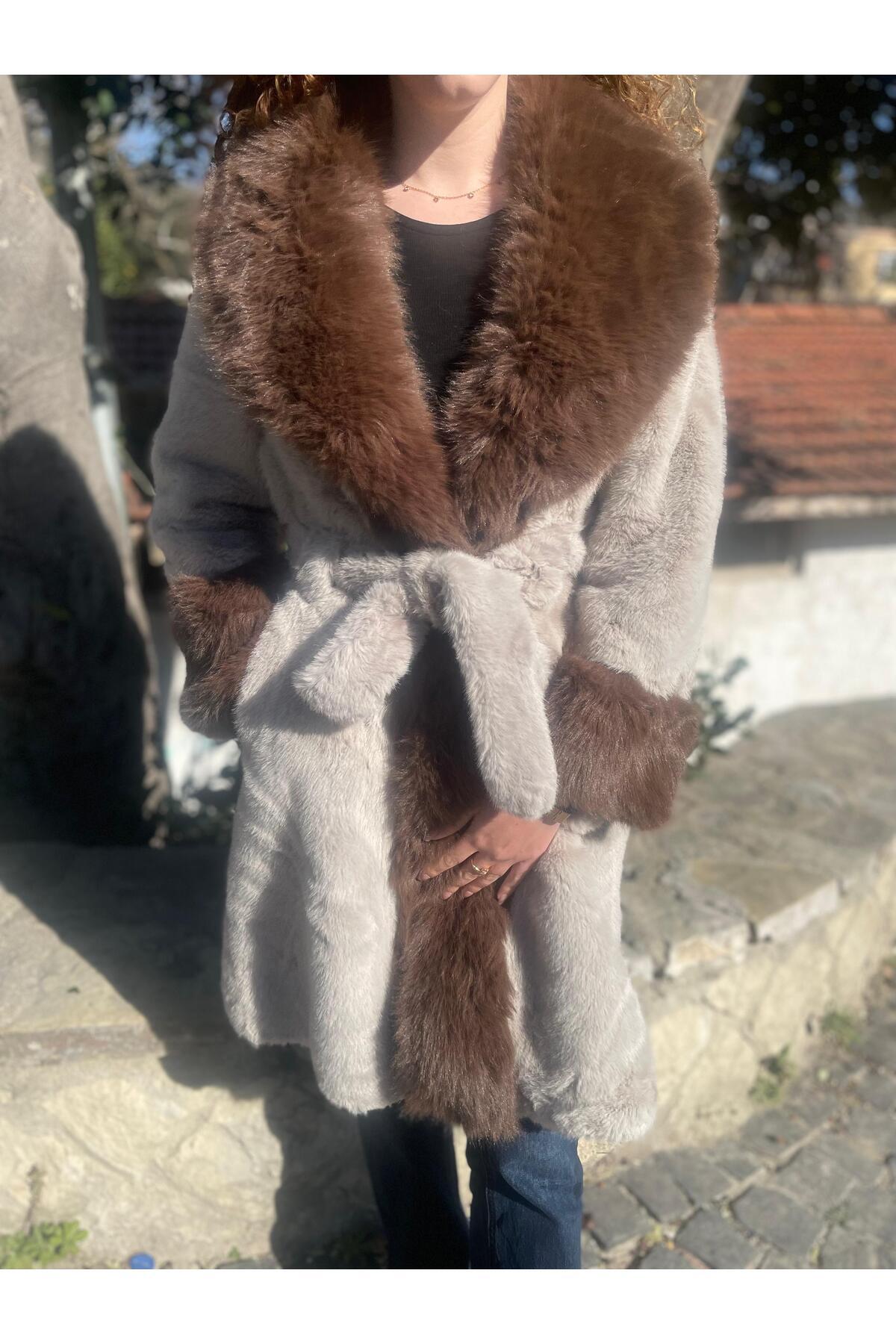Dervişan İpekçilik Saf Kaşmir Palto görsel 3