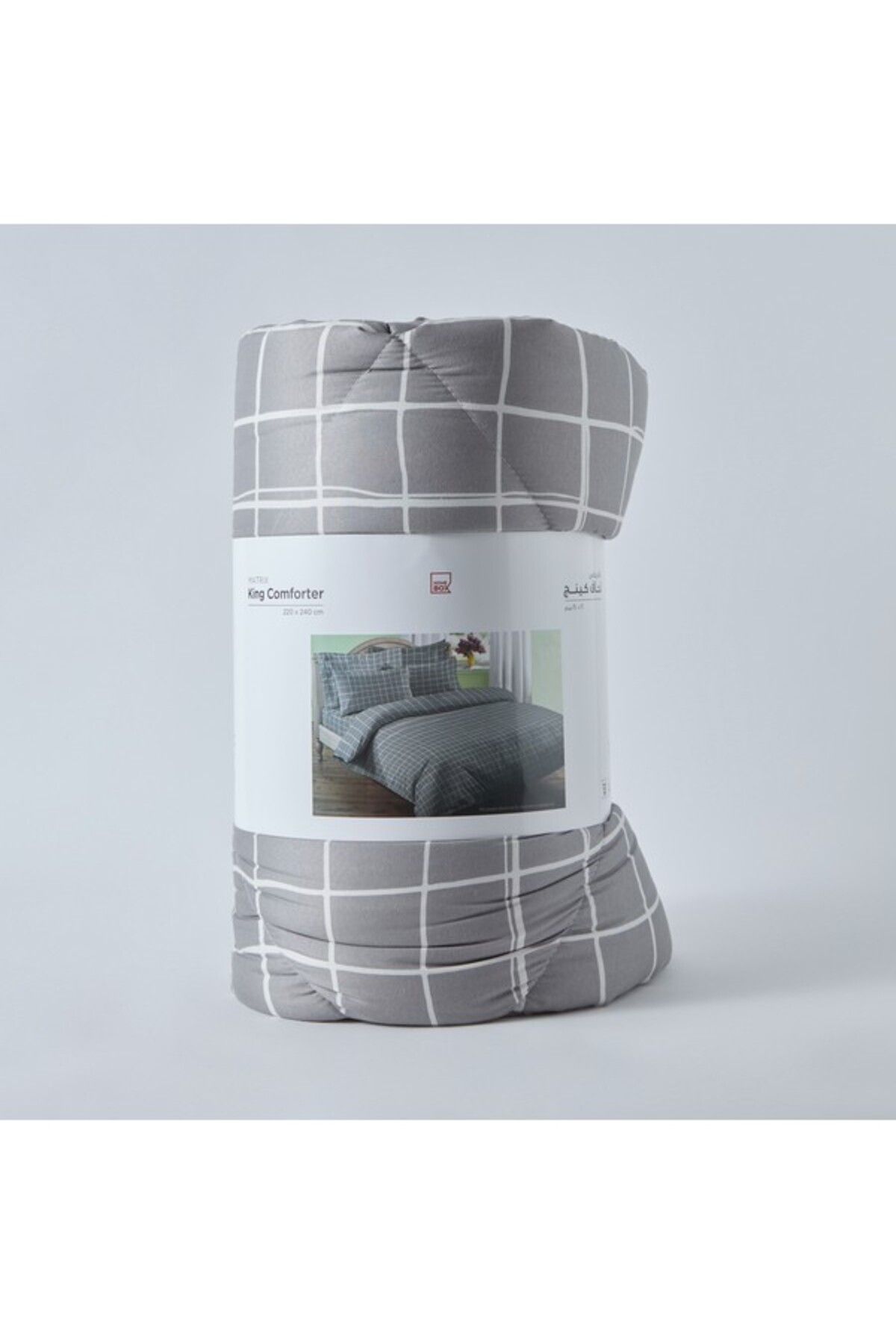 Home Box-Matrix Acron Microfibre King Comforter 220x240 cm 6