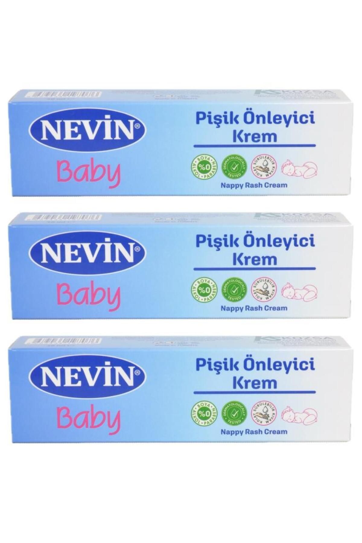 nevin Pişik Önleyici Krem Kantaron Yağlı 30ml 3 Adet