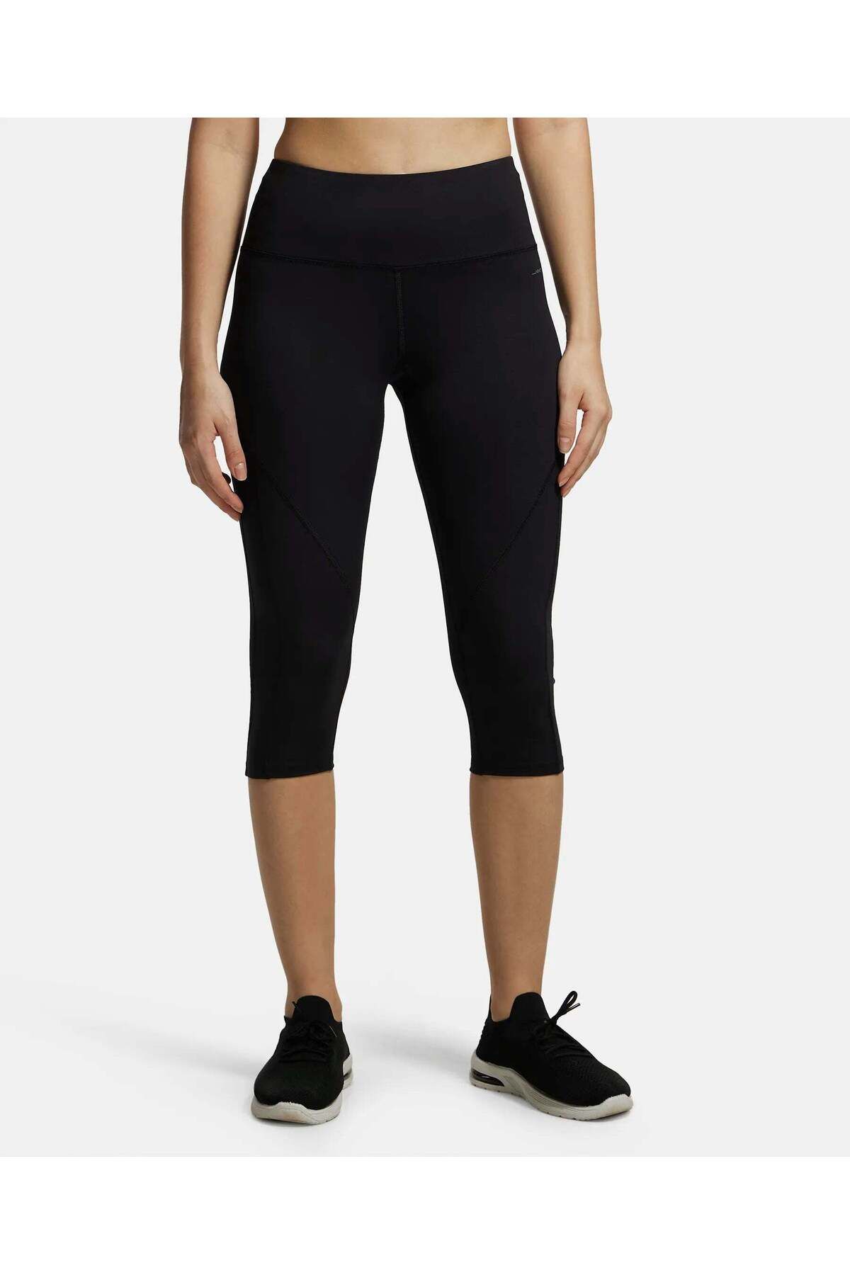 JOCKEY-Move Women Slim Fit Capri MW36-01 Black 1